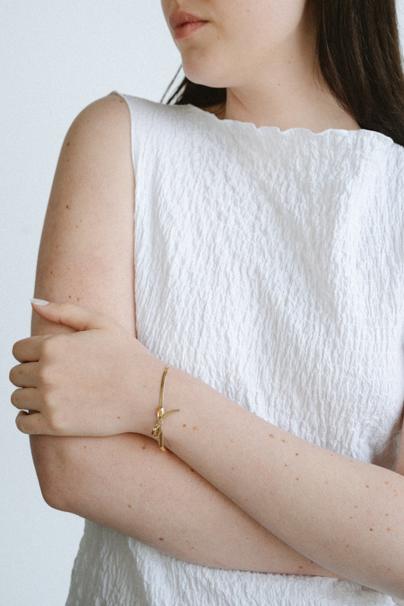 Castel & Co Ribbon Bracelet Gold