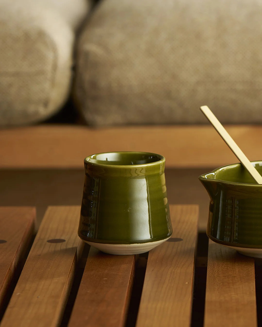 Robert Gordon 2pc Matcha Latte Mug Set in Matcha