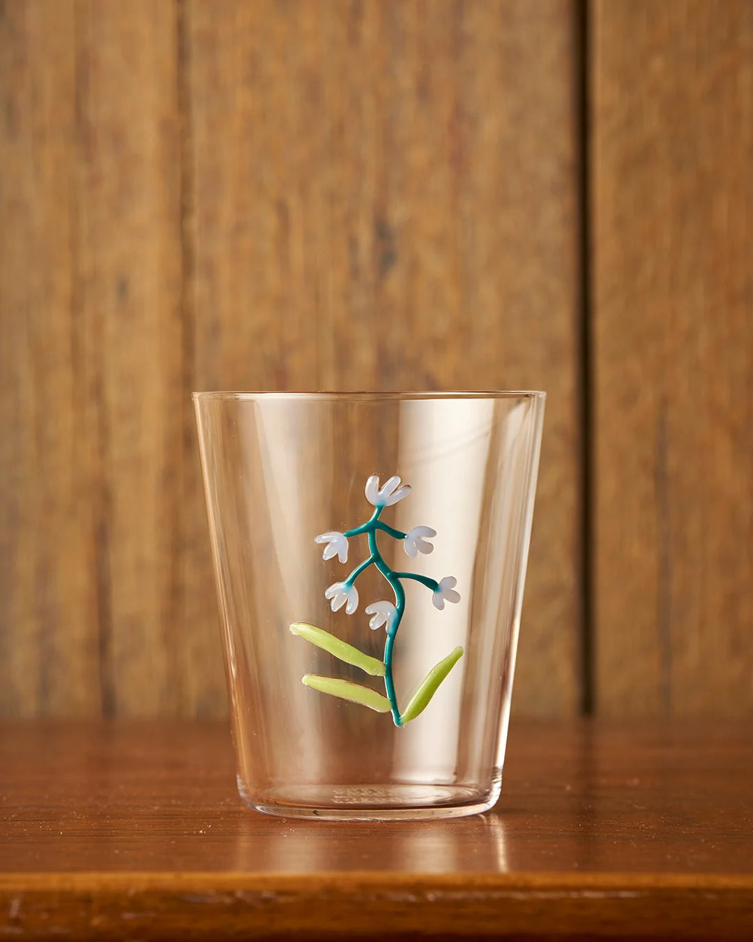 Robert Gordon Botanical Icons Glass Tumbler in Blue Bell
