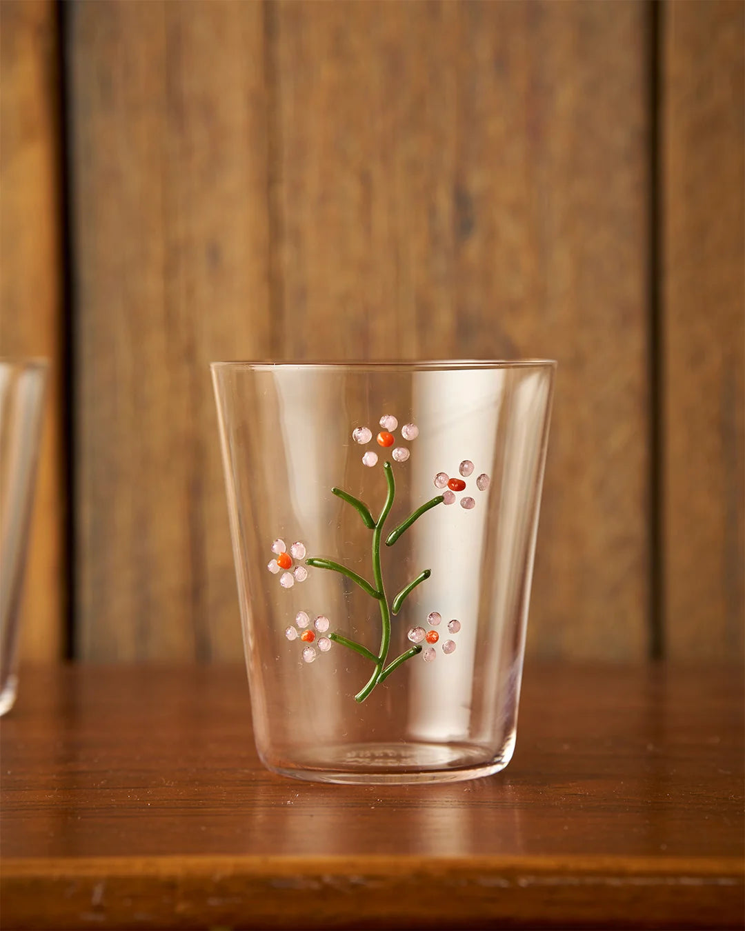 Robert Gordon Botanical Icons Glass Tumbler in Wax Flower