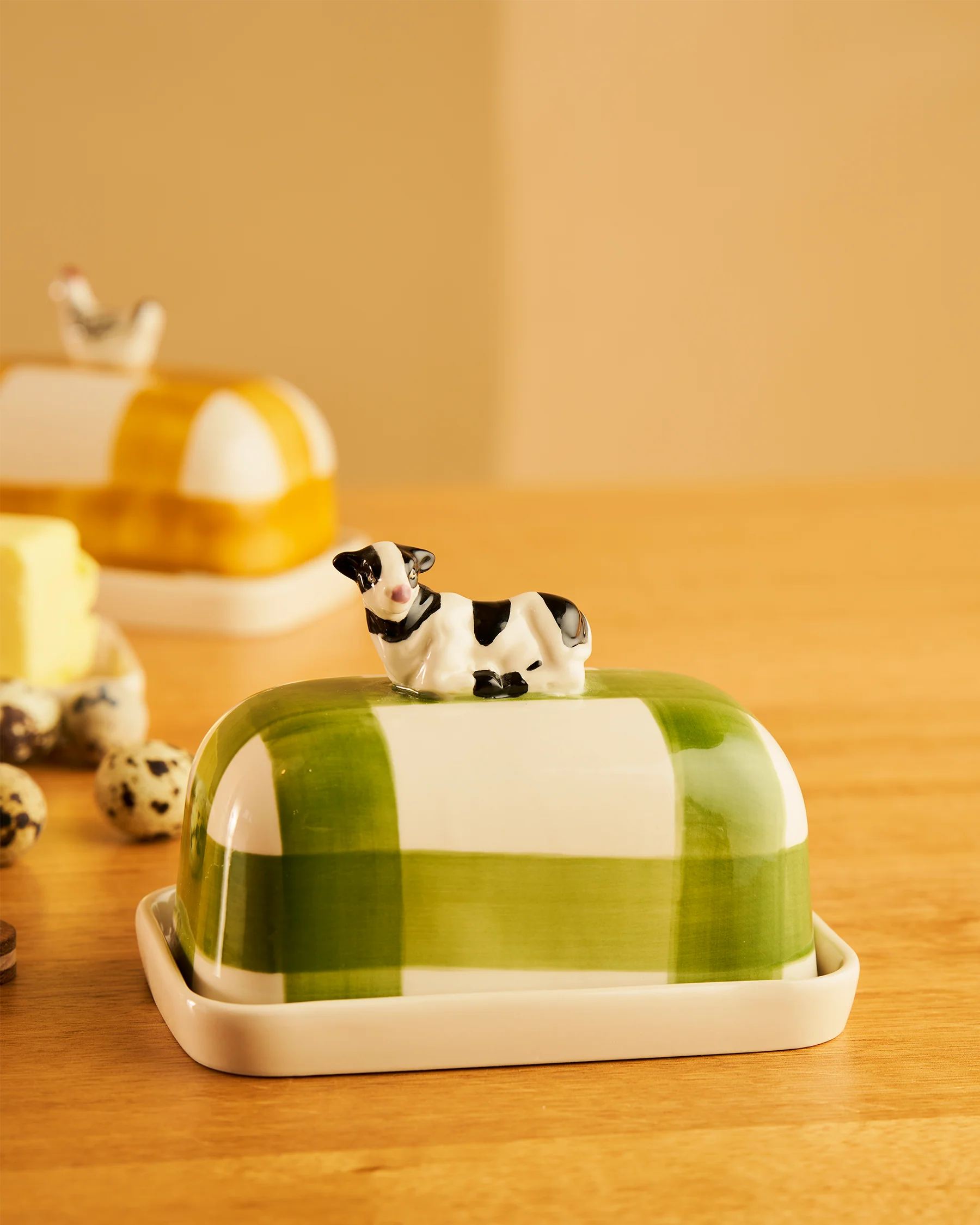 Robert Gordon Cow Butter Dish / Butter Up