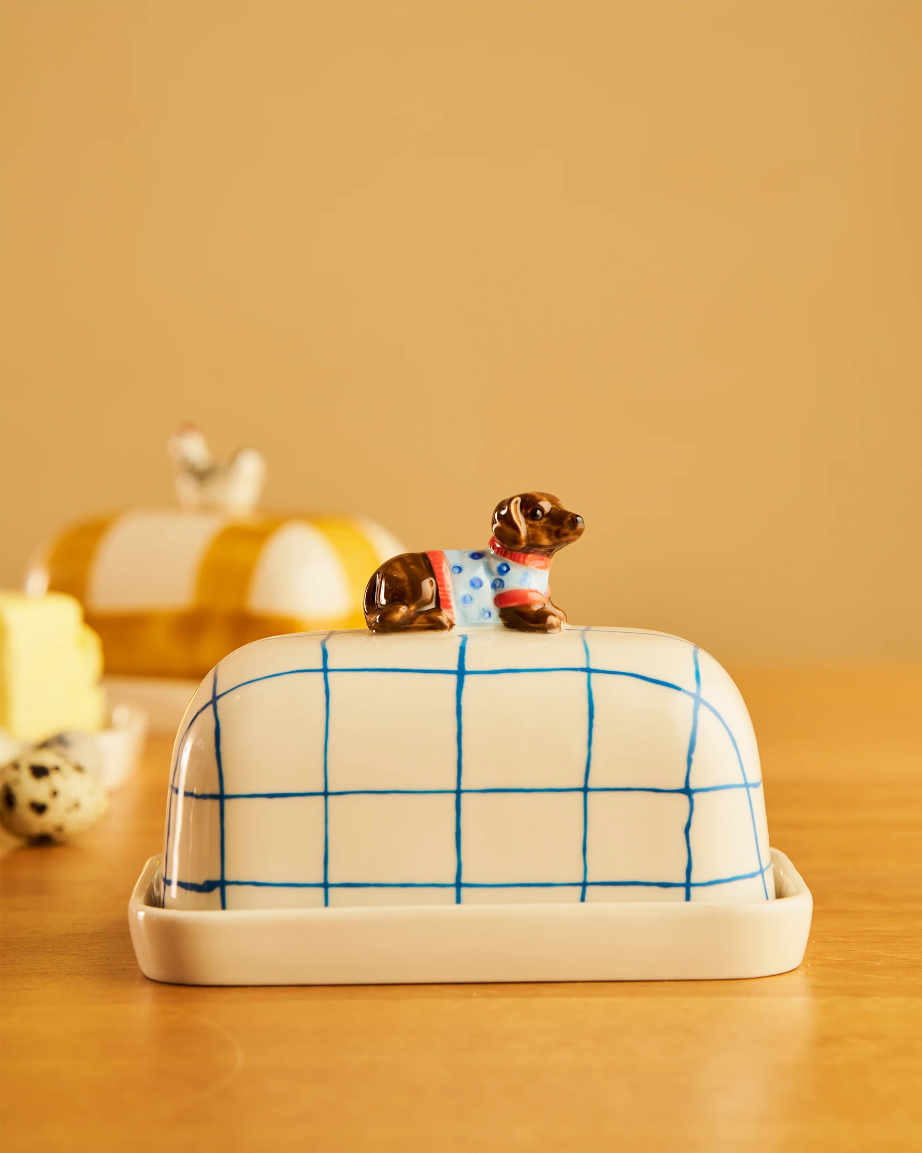 Robert Gordon Dachshund Butter Dish / Butter Up