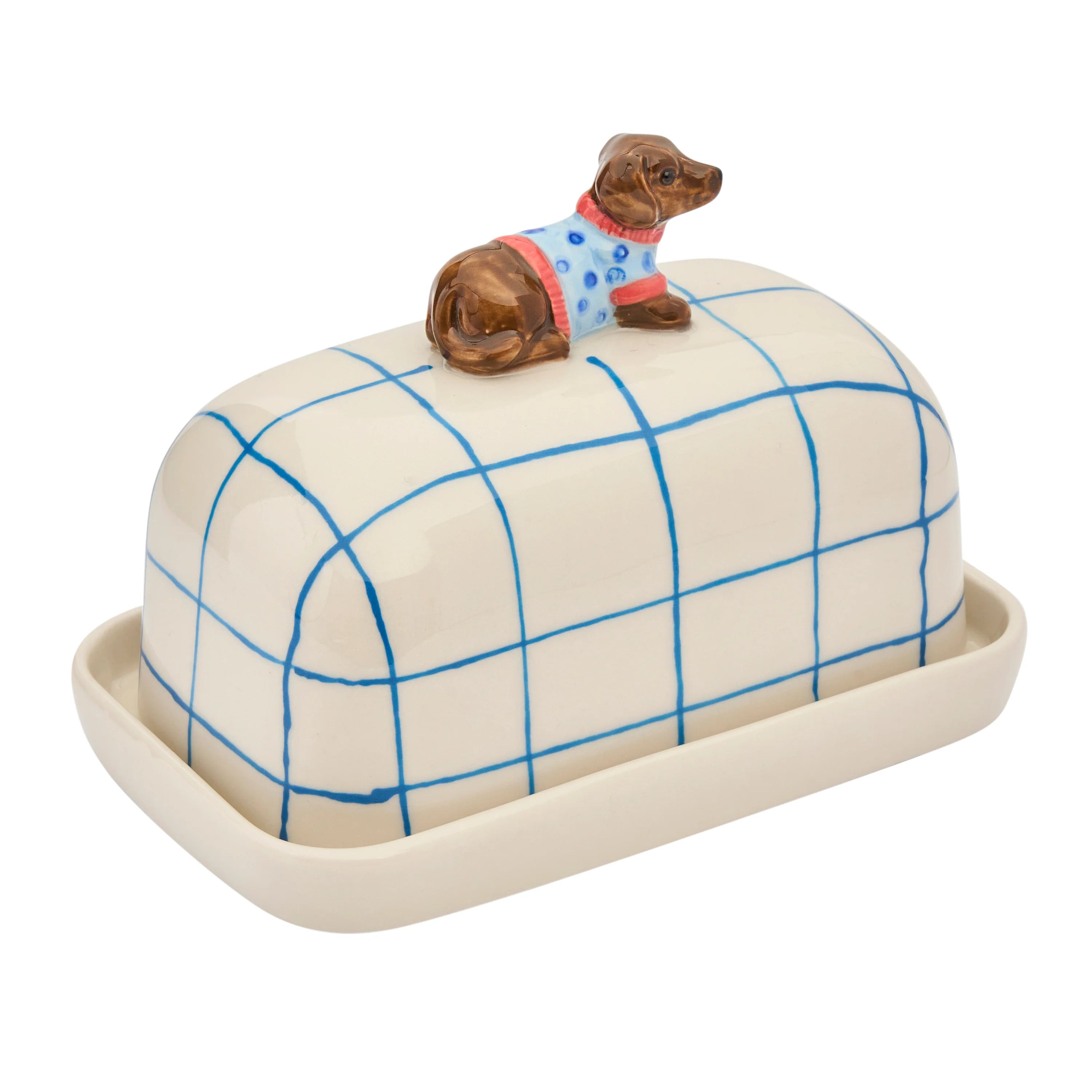Robert Gordon Dachshund Butter Dish / Butter Up