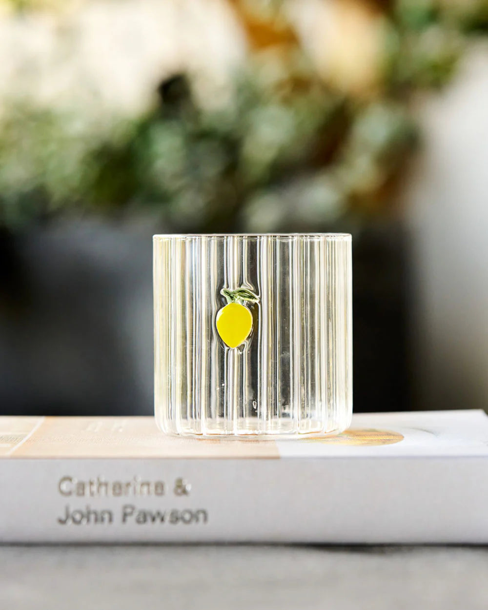 Robert Gordon Haven Glass Tumbler / Lemon