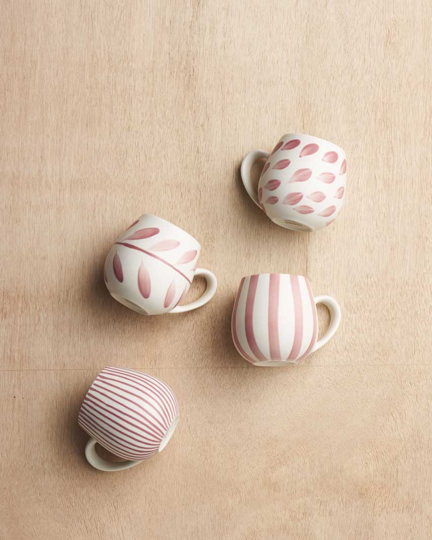 Robert Gordon Hug Me Mugs / Rose Brush