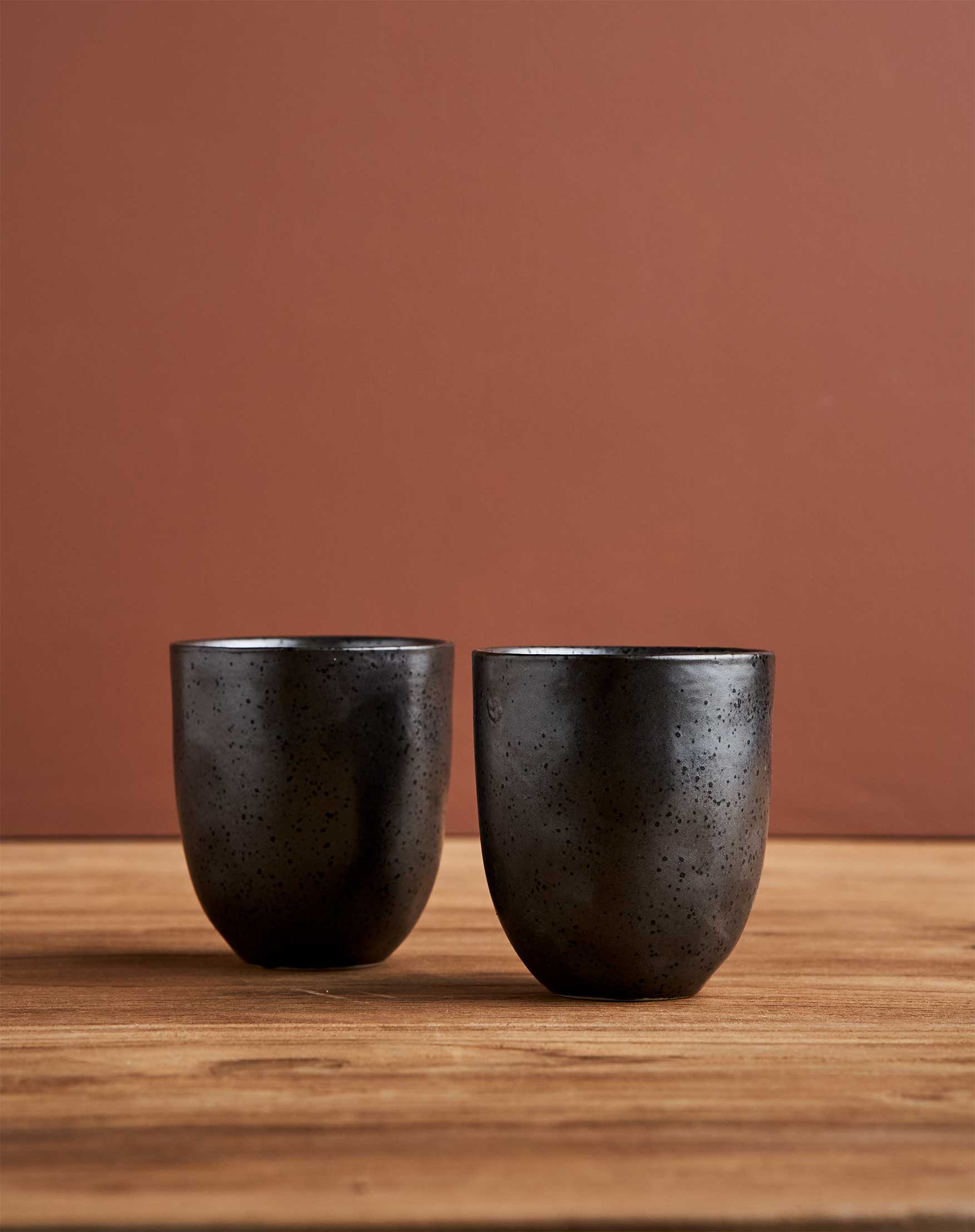 Robert Gordon Latte Cup 2 Pack Black Earth