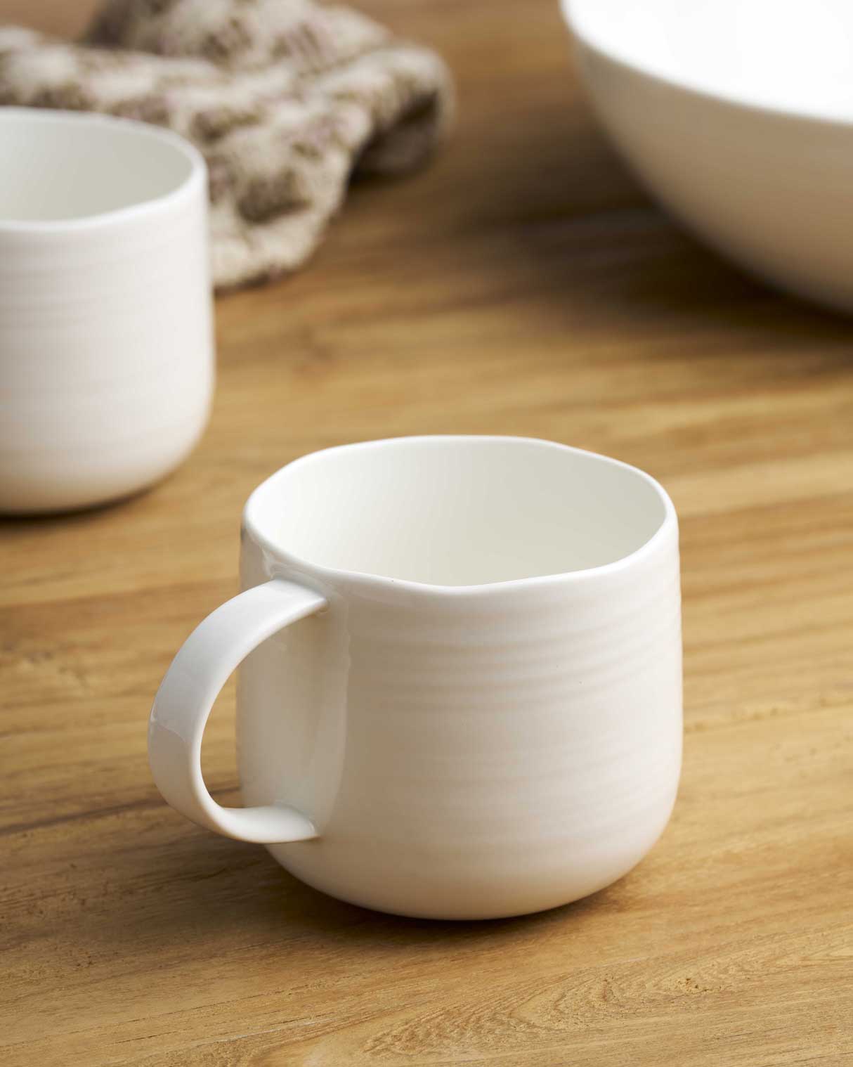Robert Gordon Mugs 4 Pack At Home White