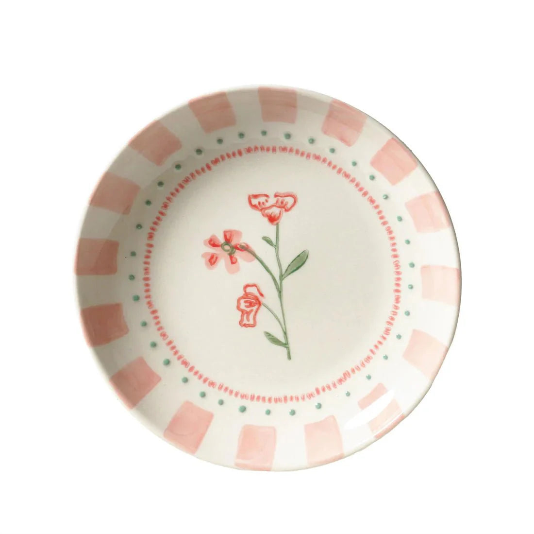 Robert Gordon Side Plate Junes Garden Geranium 16 cms