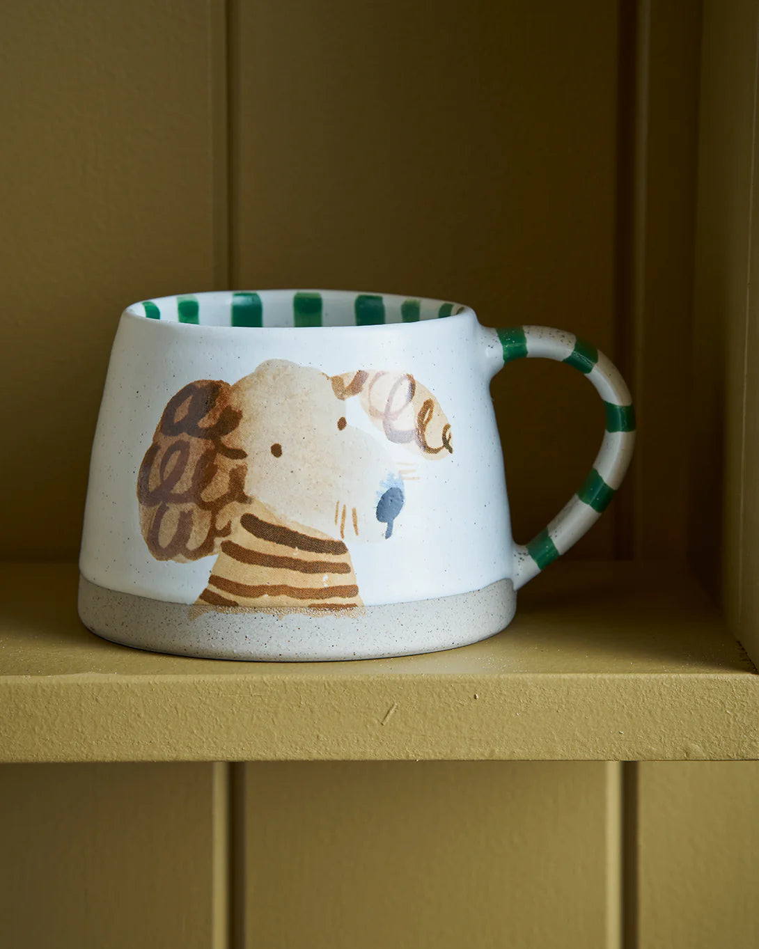 Robert Gordon Teddy Mug / RGA x Carolyn Gavin 4 Dogs & a Cat