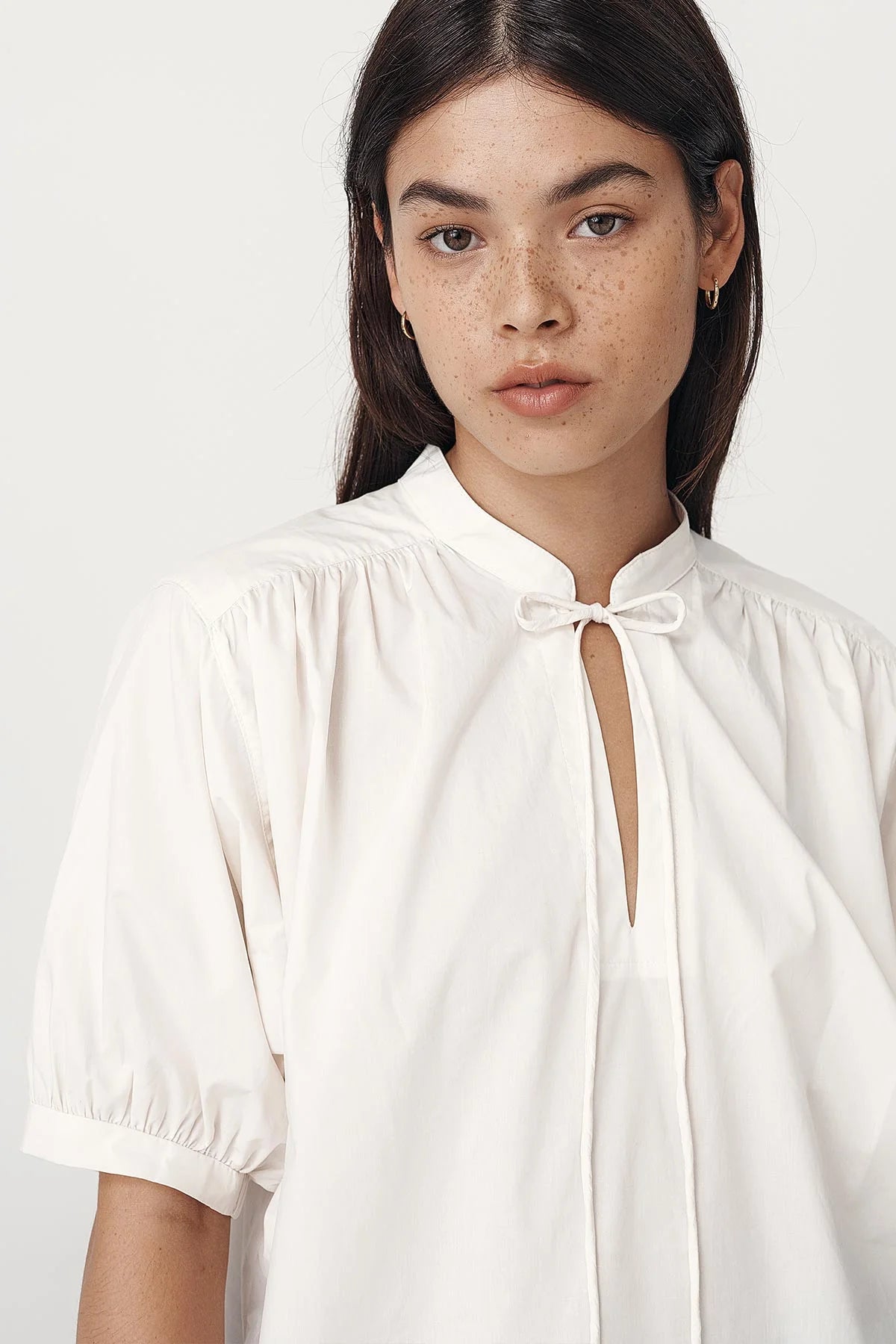 Rowie The Label Piper Organic Blouse Creme