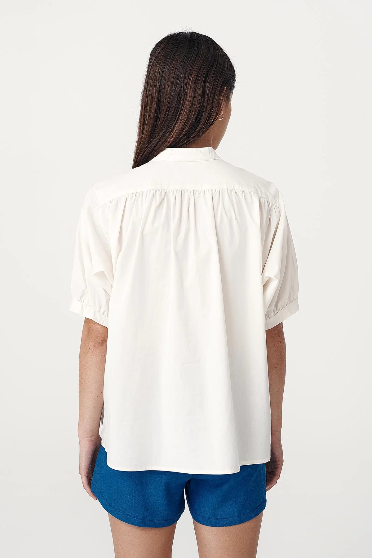 Rowie The Label Piper Organic Blouse Creme