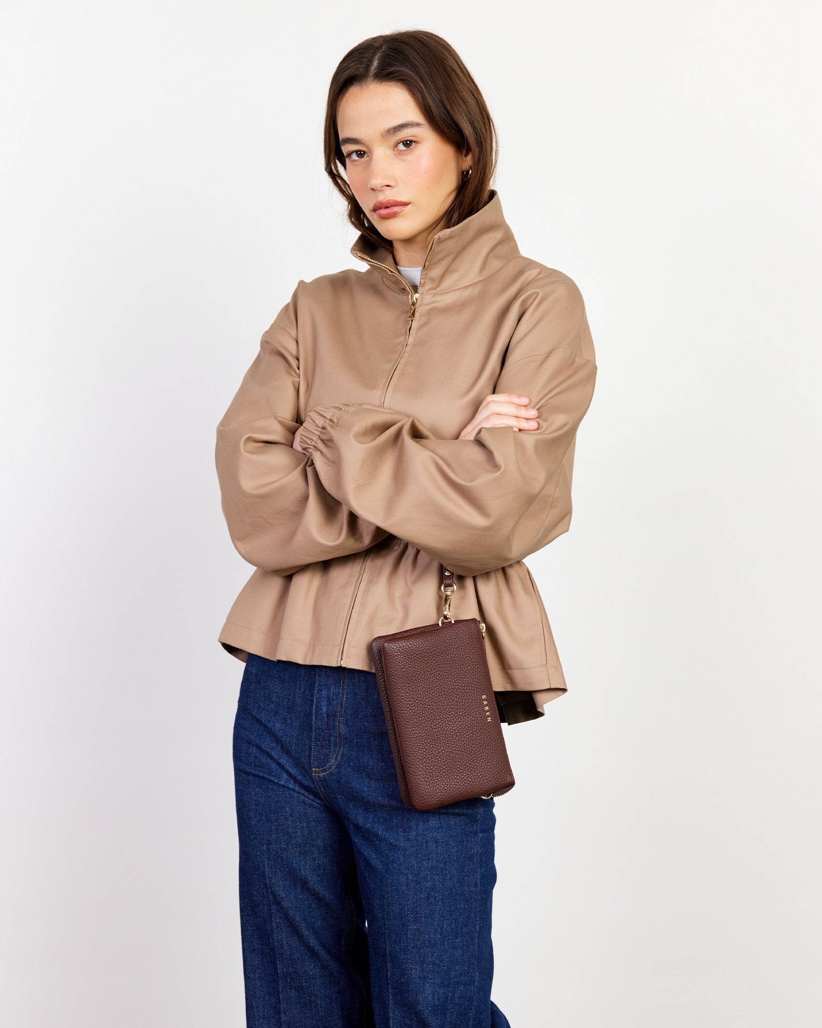 Saben Tilly Crossbody Espresso