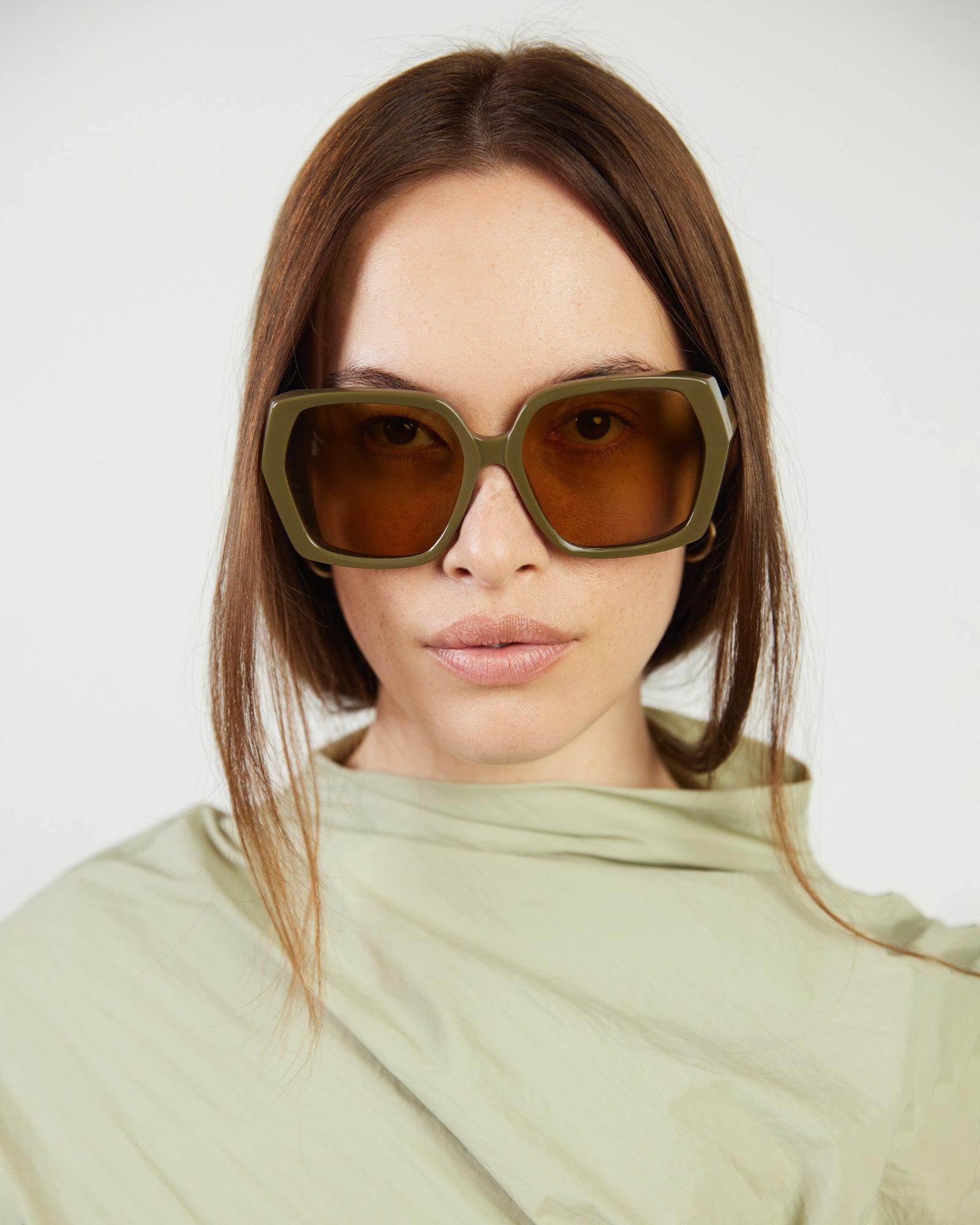 Saben Remi Olive Sunglasses