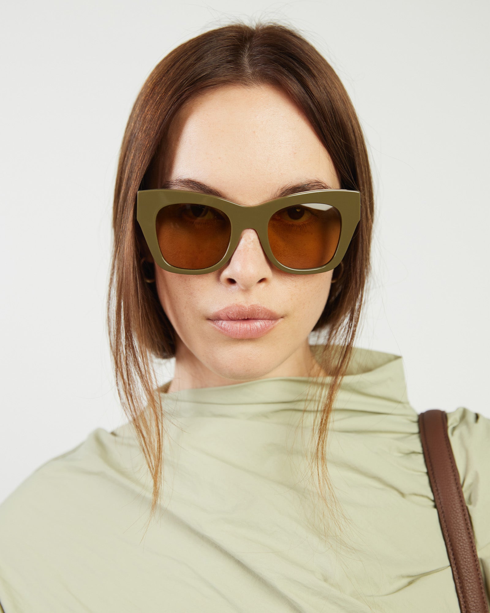 Saben Sloane Olive  Sunglasses
