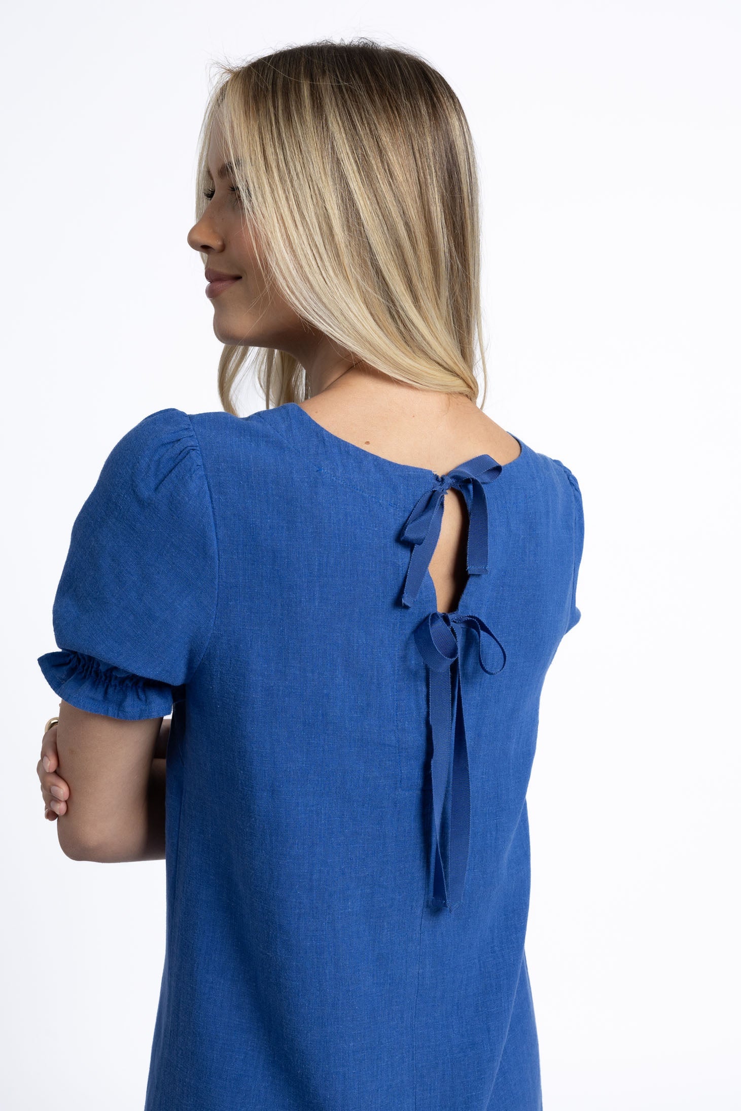 Humidity Sana Shift Dress Royal Blue