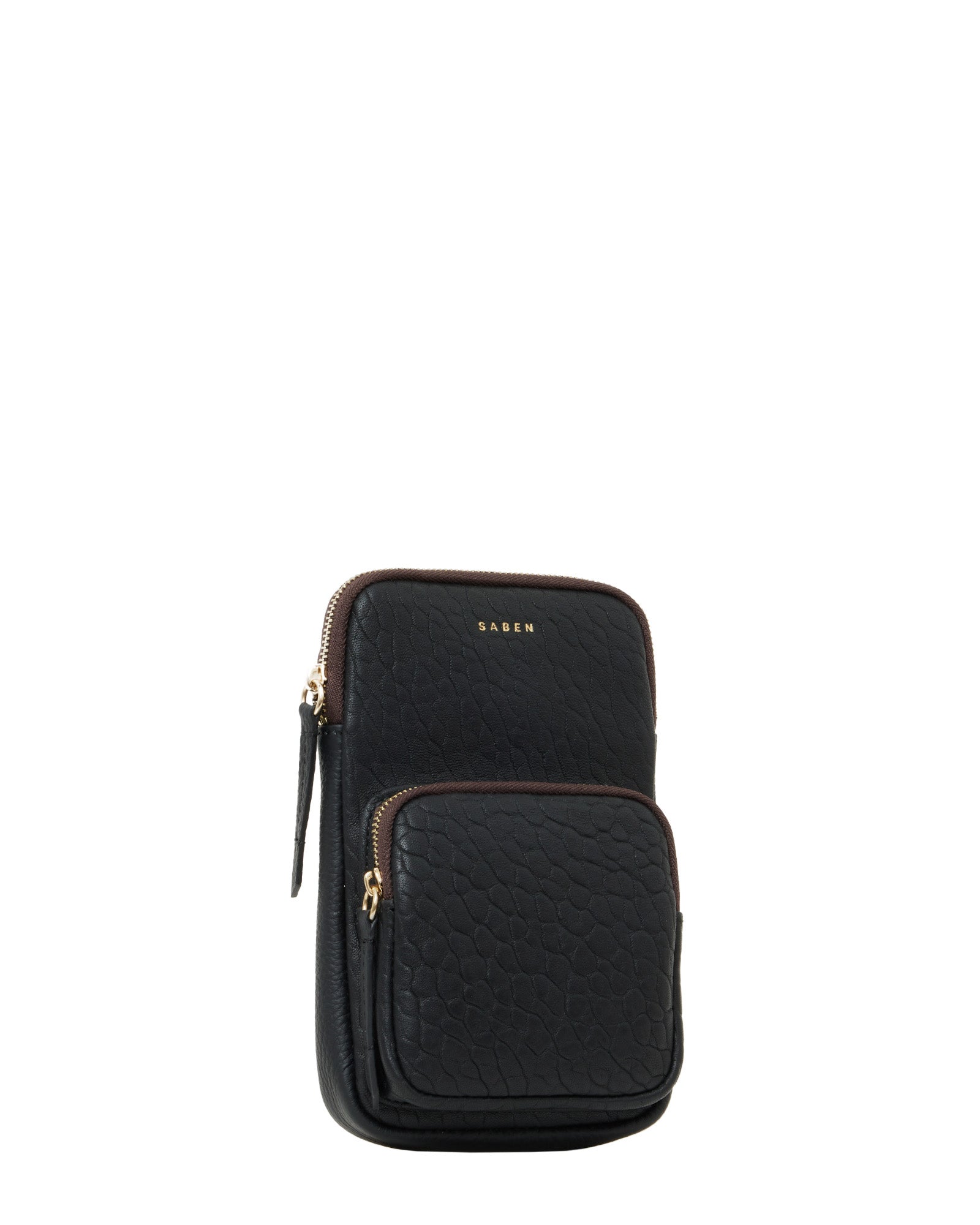 Saben Nikko Pocket Phone Sling Black Bubble