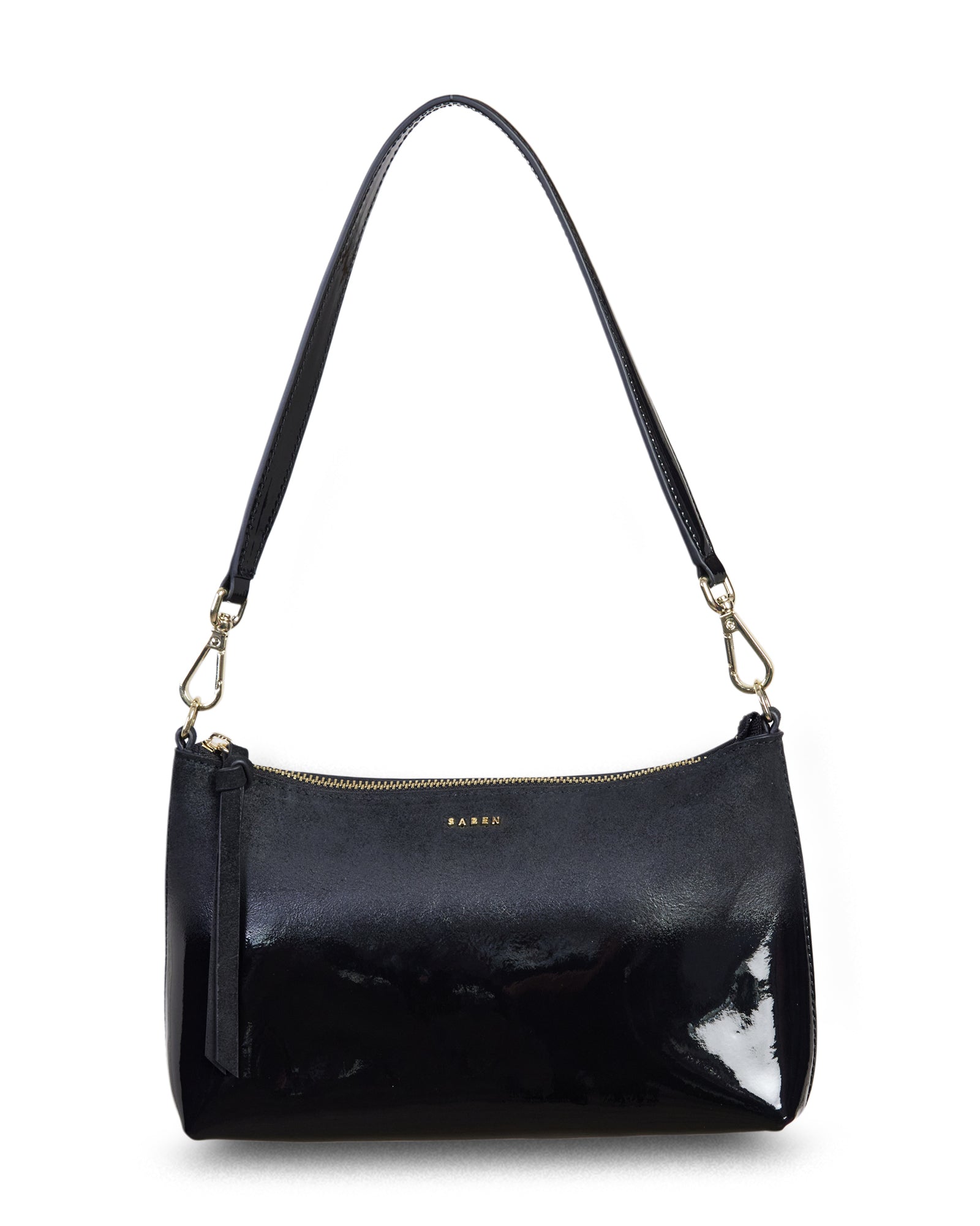 Saben Haven Shoulder Bag Black Dipped