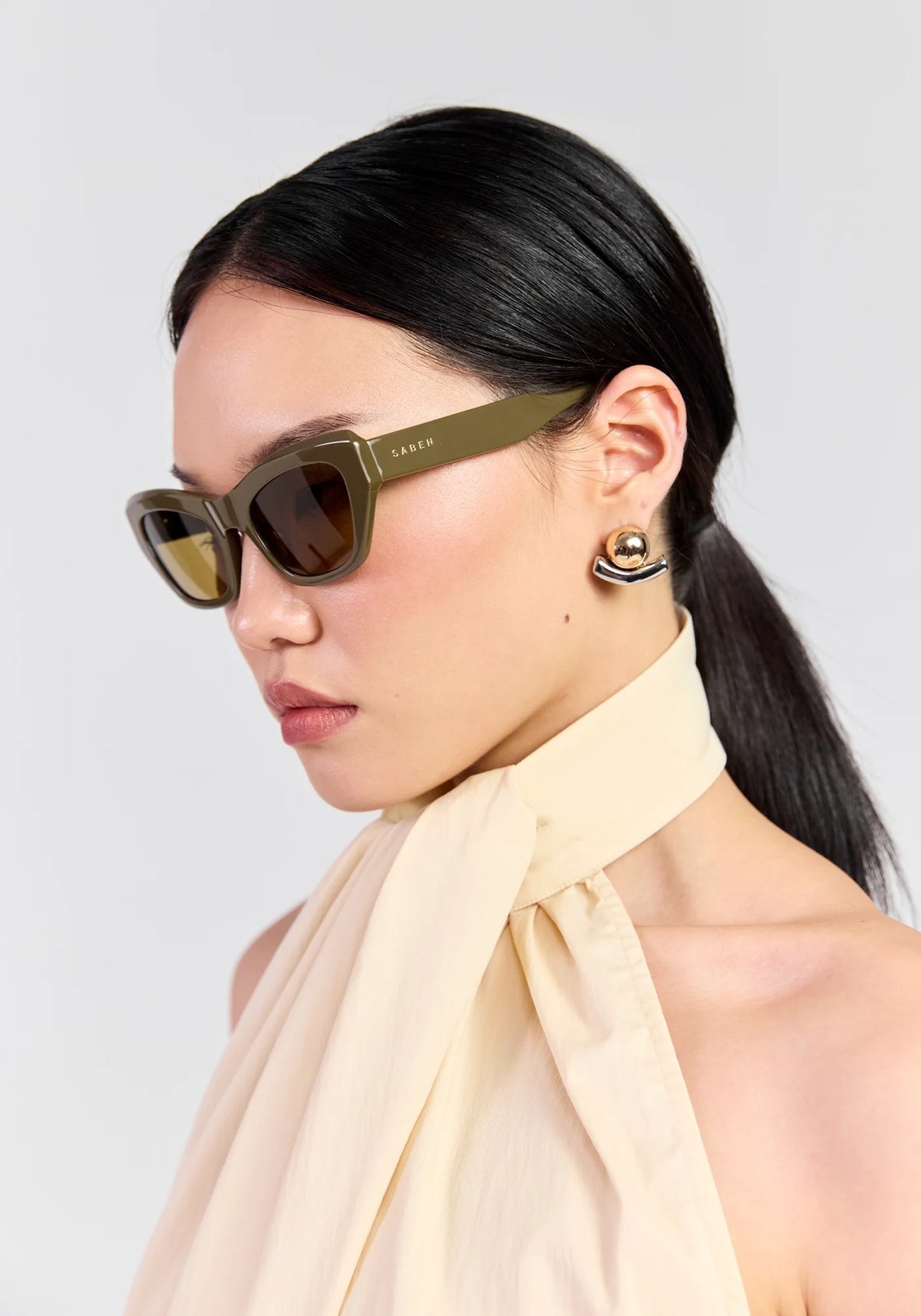 Saben Cara Sunglasses Olive