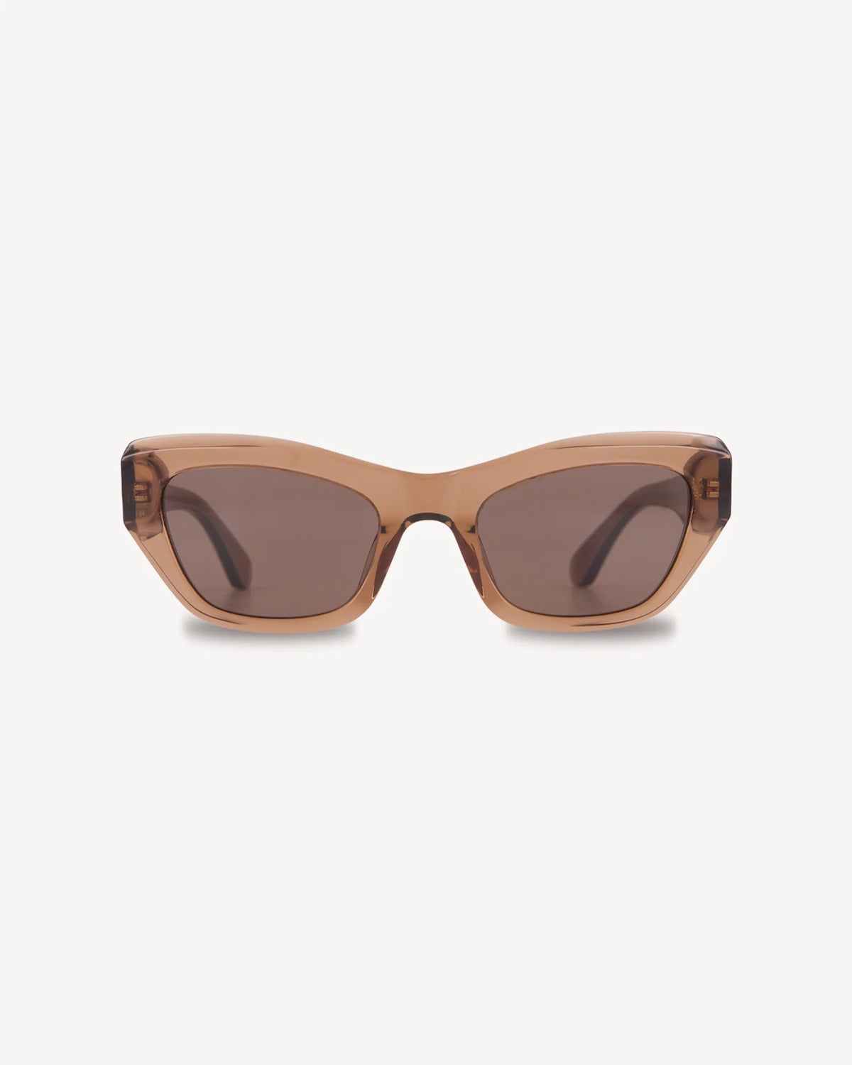 Saben Cara Sunglasses Sheer Brown
