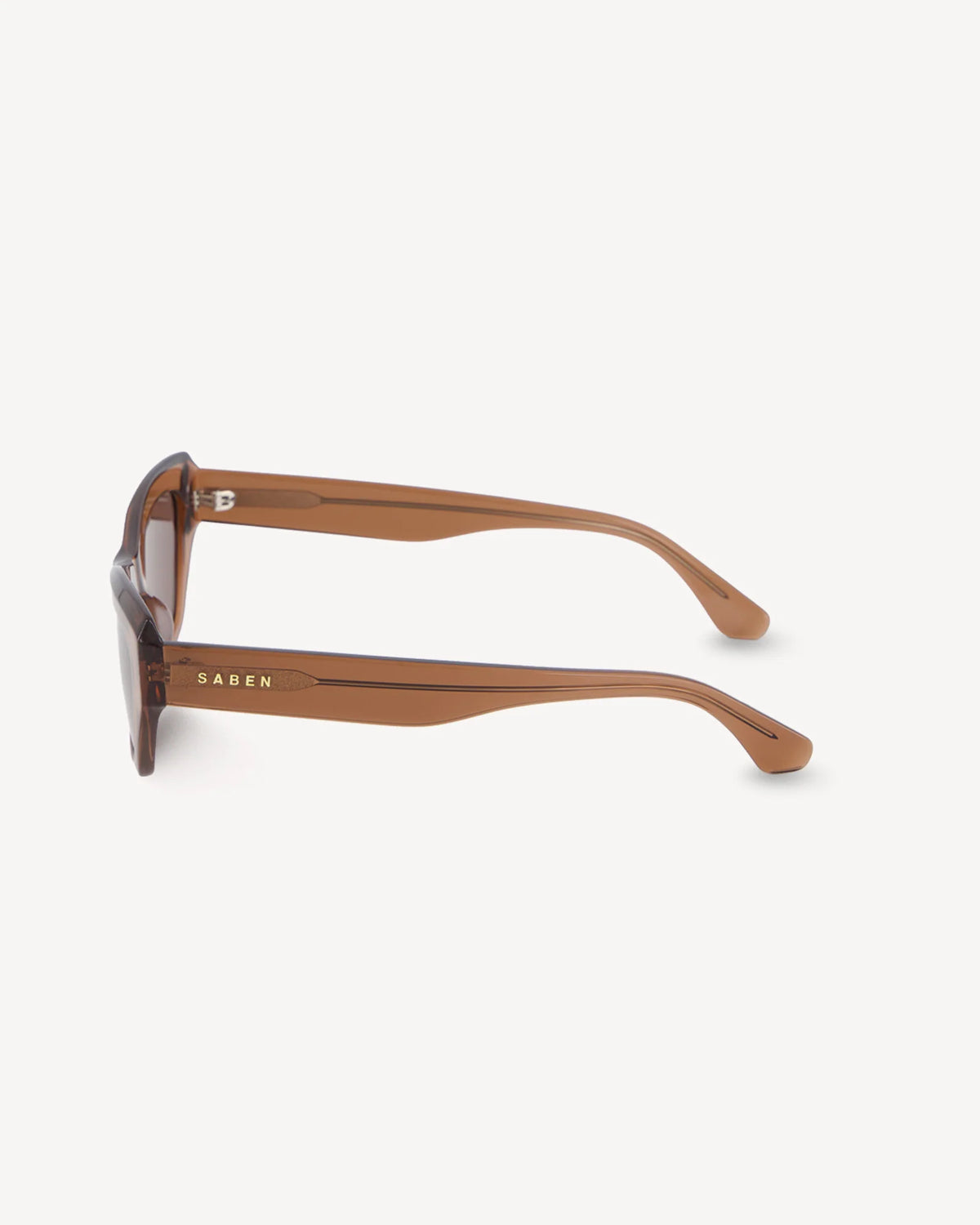 Saben Cara Sunglasses Sheer Brown