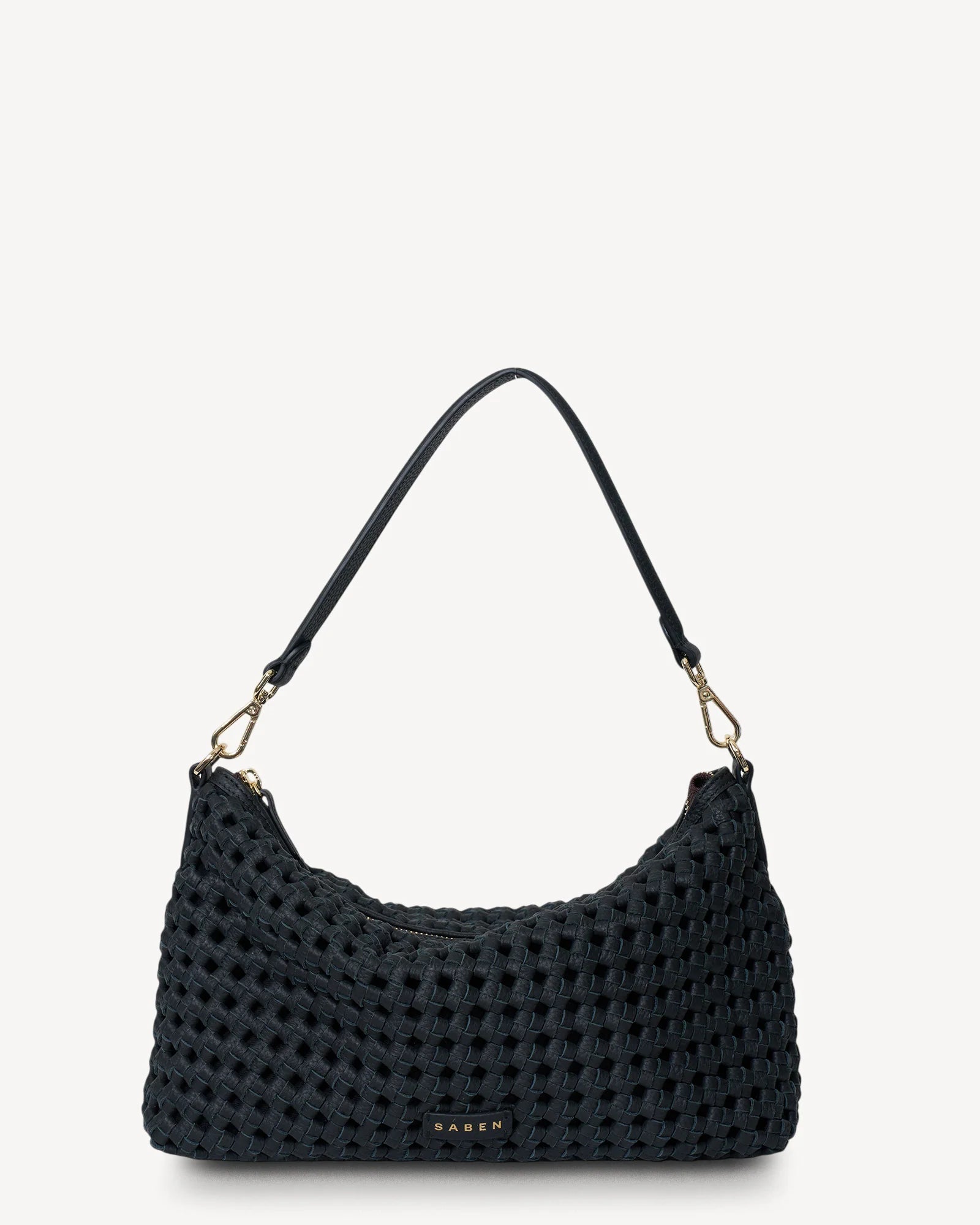 Saben Claudia Crossbody Black Braid