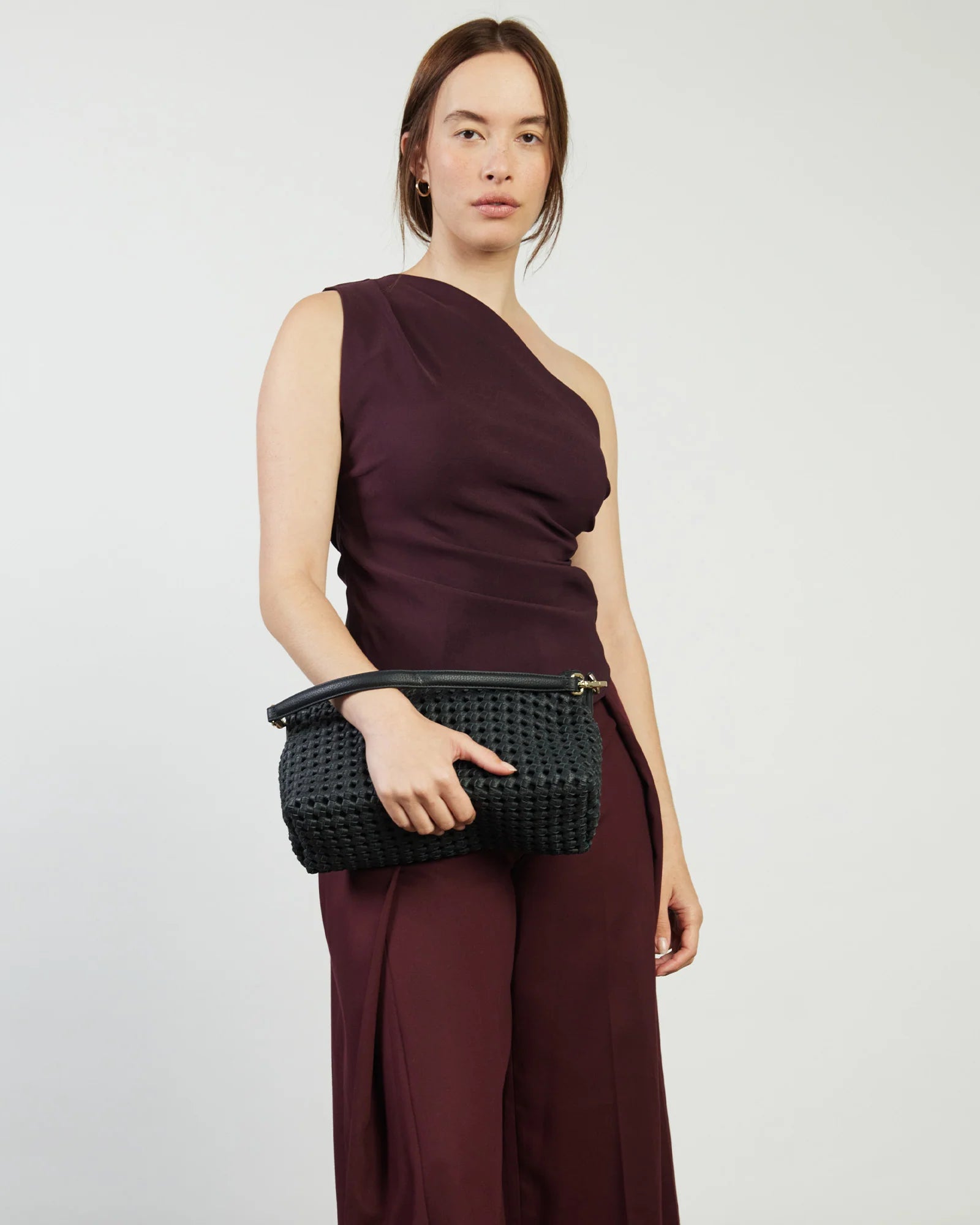 Saben Claudia Crossbody Black Braid