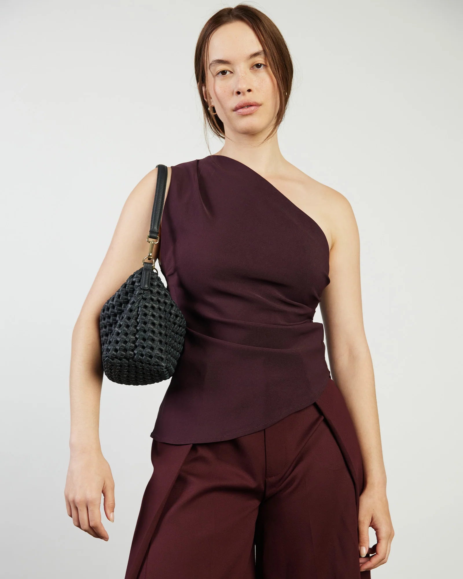 Saben Claudia Crossbody Black Braid