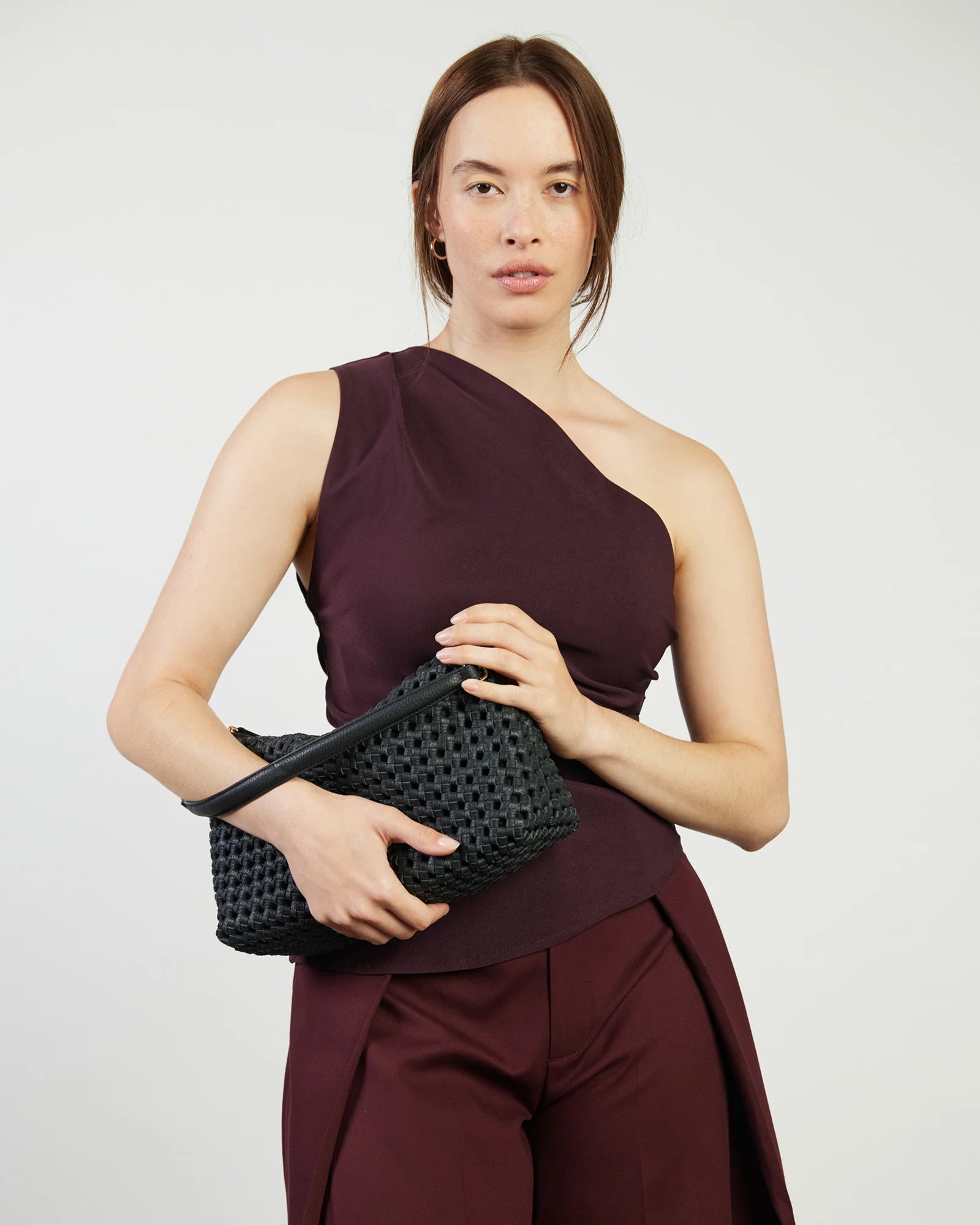 Saben Claudia Crossbody Black Braid
