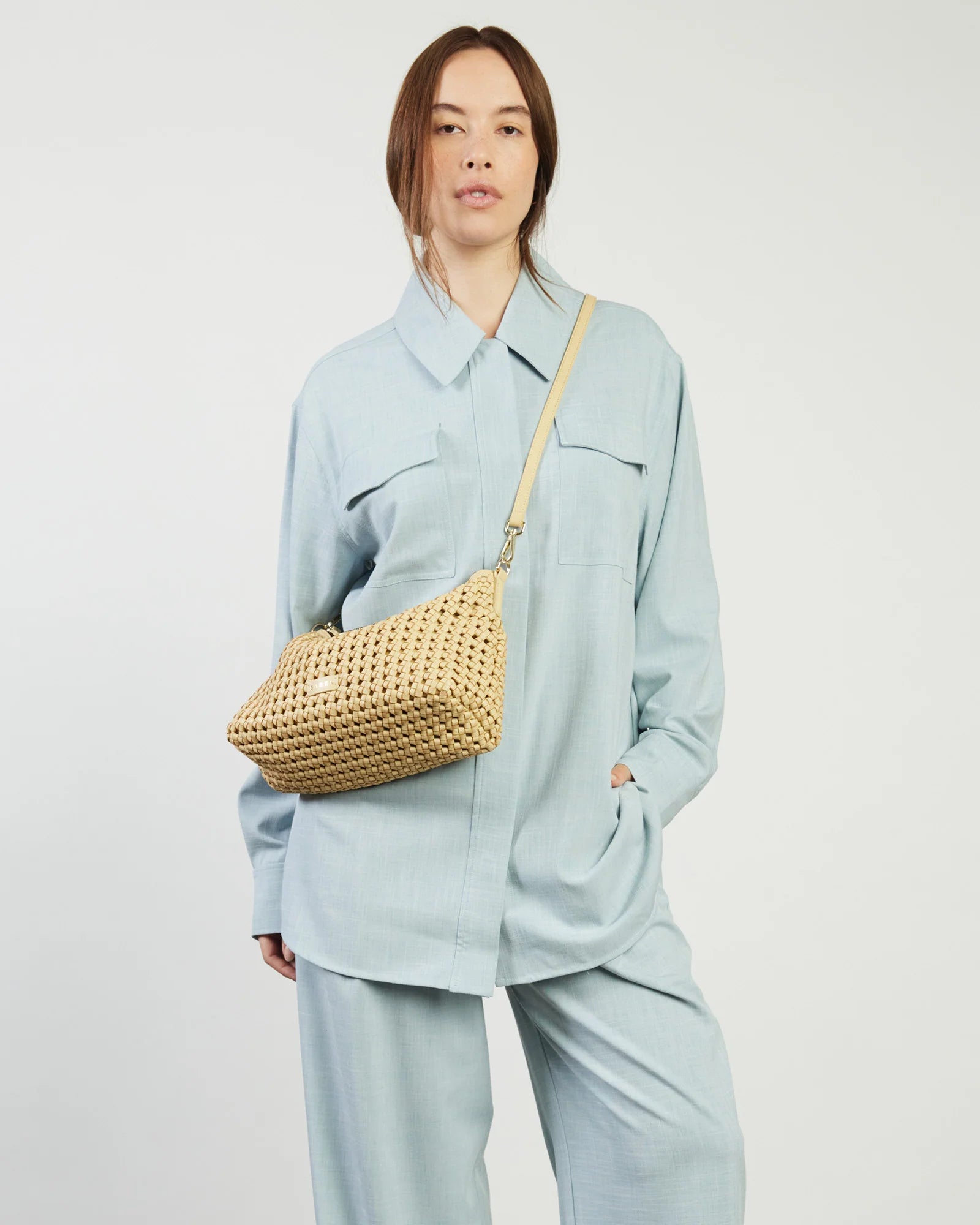 Saben Claudia Crossbody Raffa Braid