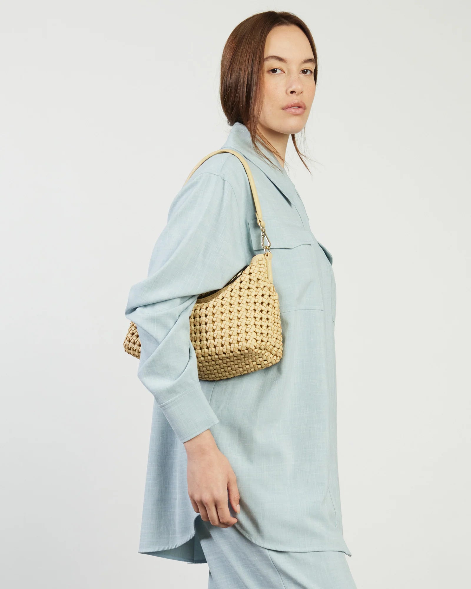 Saben Claudia Crossbody Raffa Braid