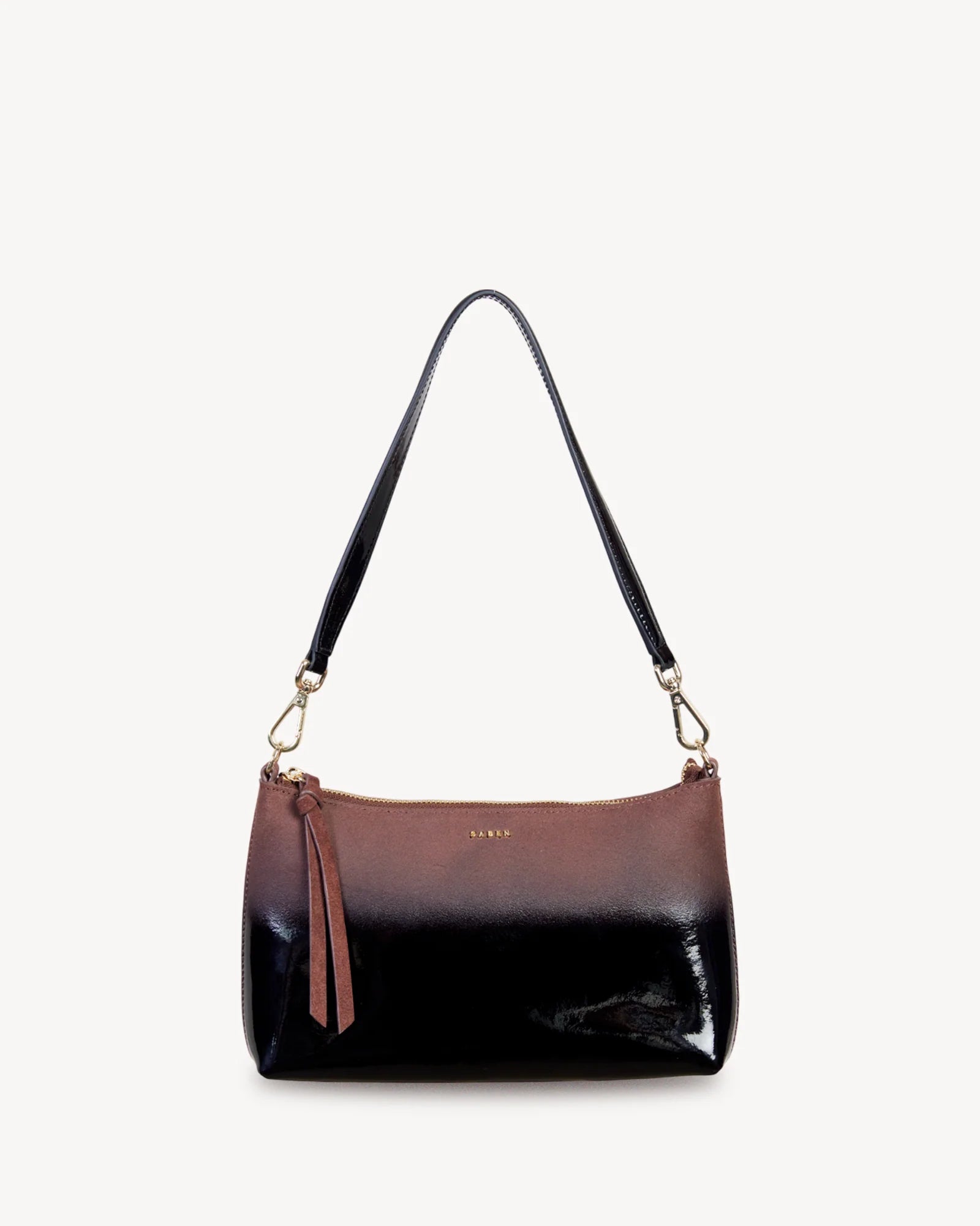 Saben Haven Shoulder Bag Espresso Dipped