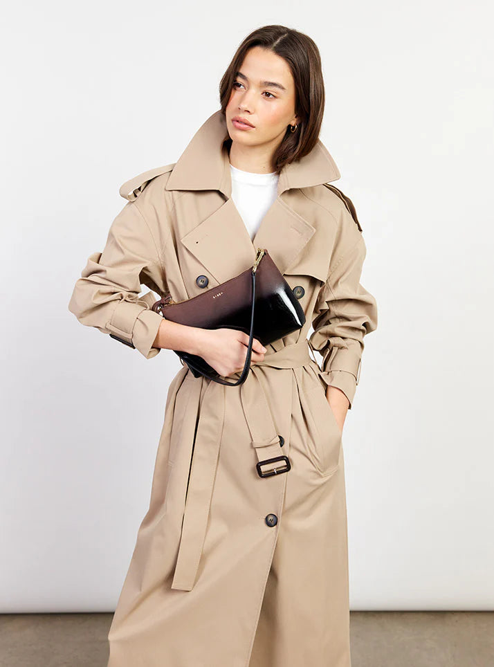 Saben Haven Shoulder Bag Espresso Dipped