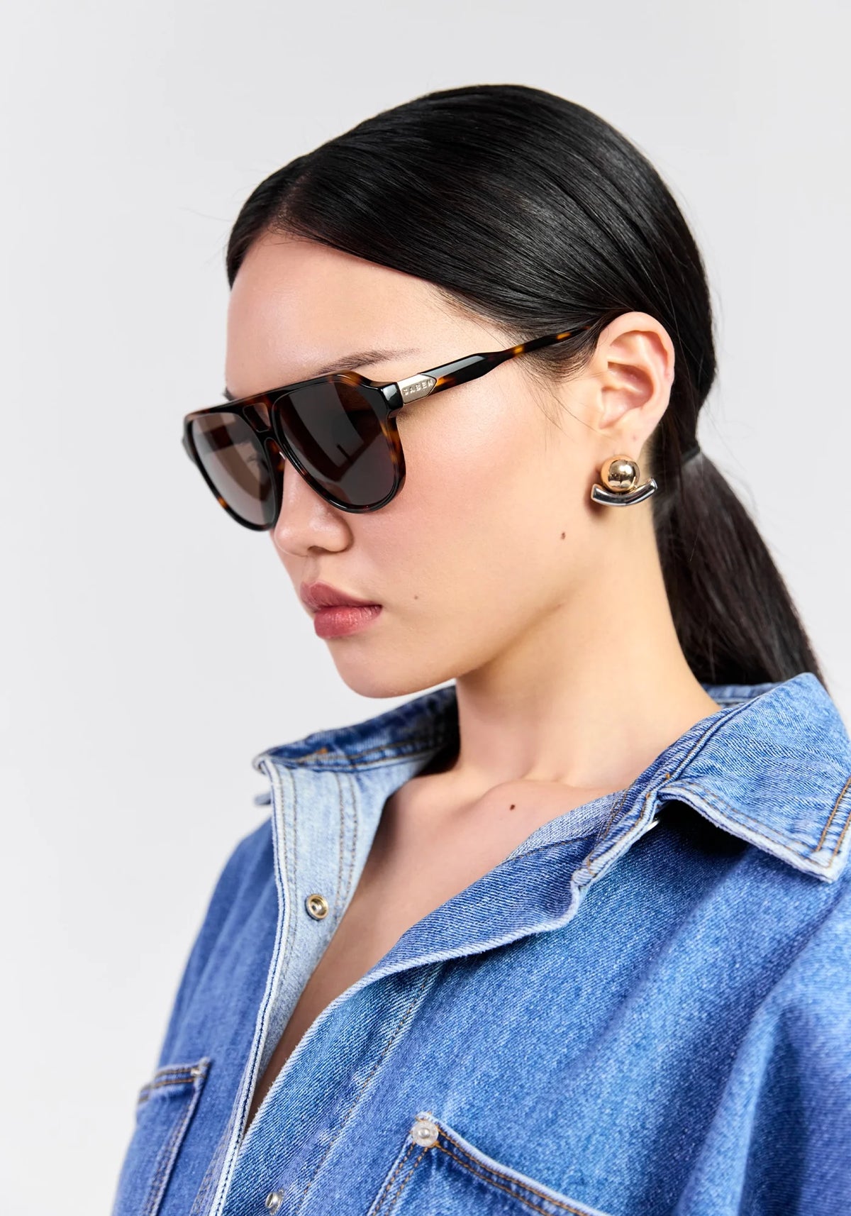 Saben Marlo Sunglasses Tortoise