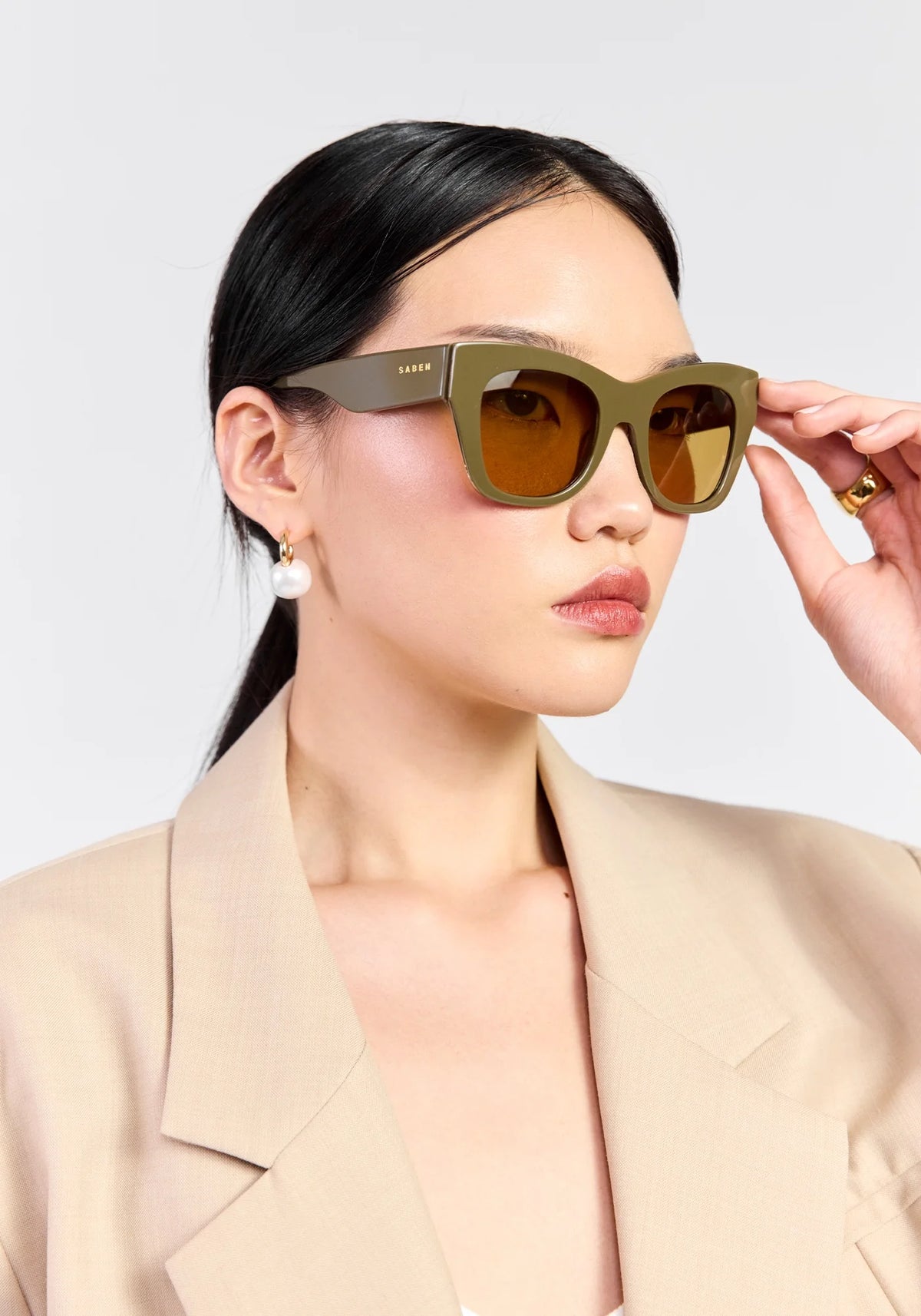 Saben Sloane Sunglasses Olive