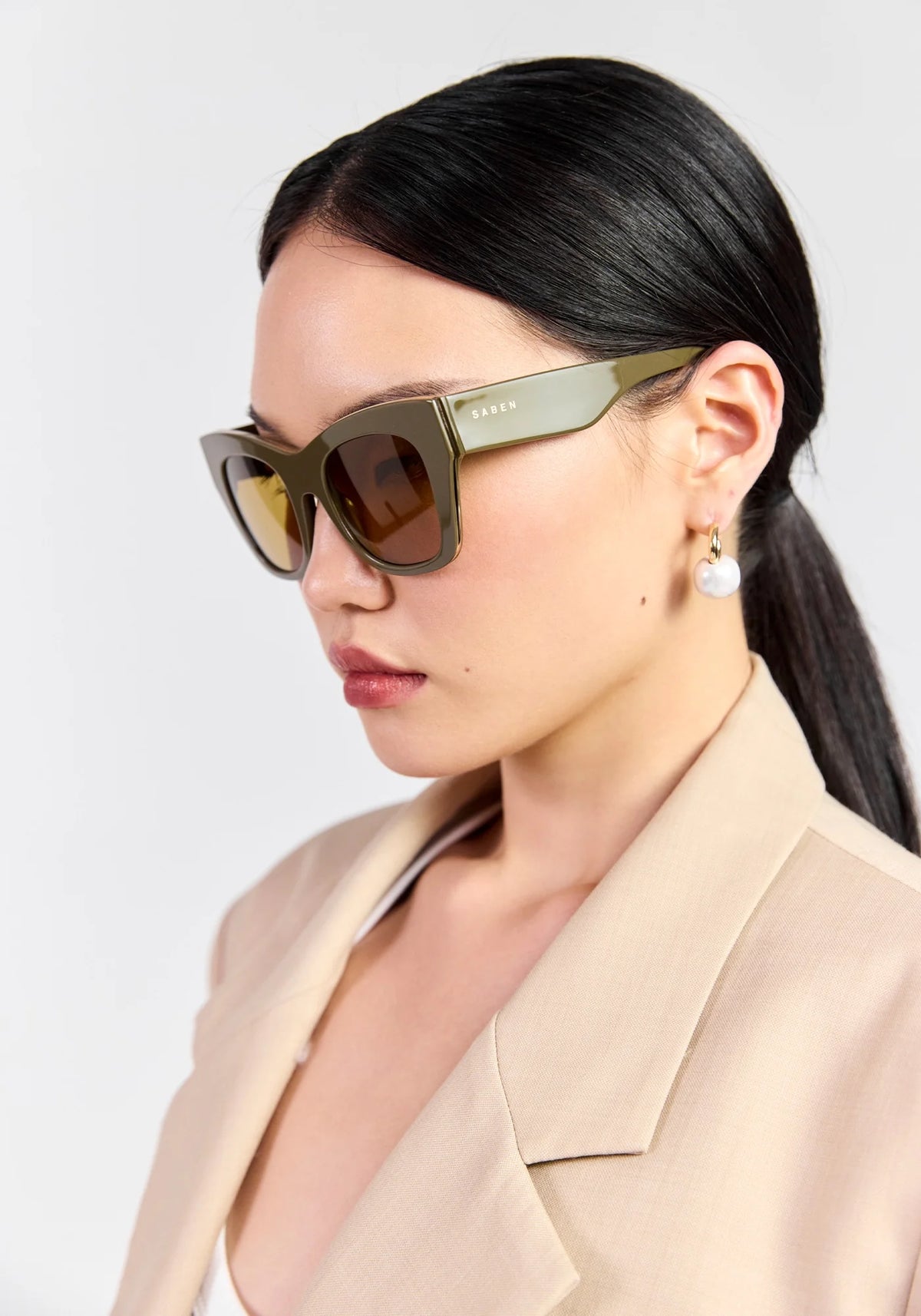Saben Sloane Sunglasses Olive