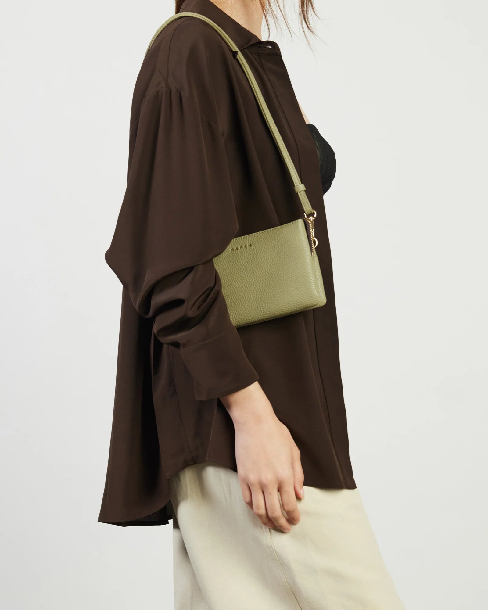 Saben Tilly Crossbody Eucalyptus