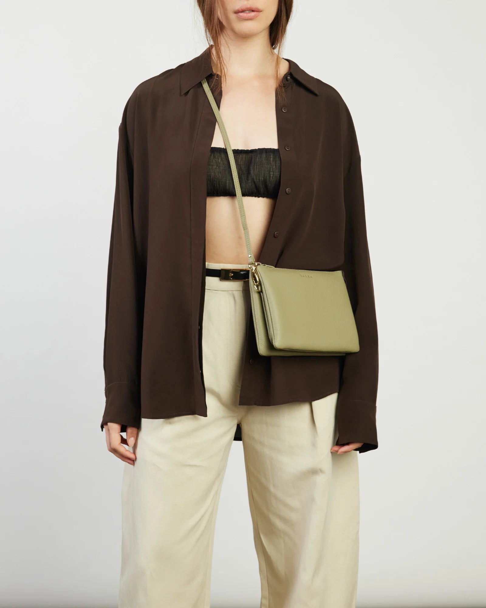 Saben Tilly's Big Sis Crossbody Eucalyptus