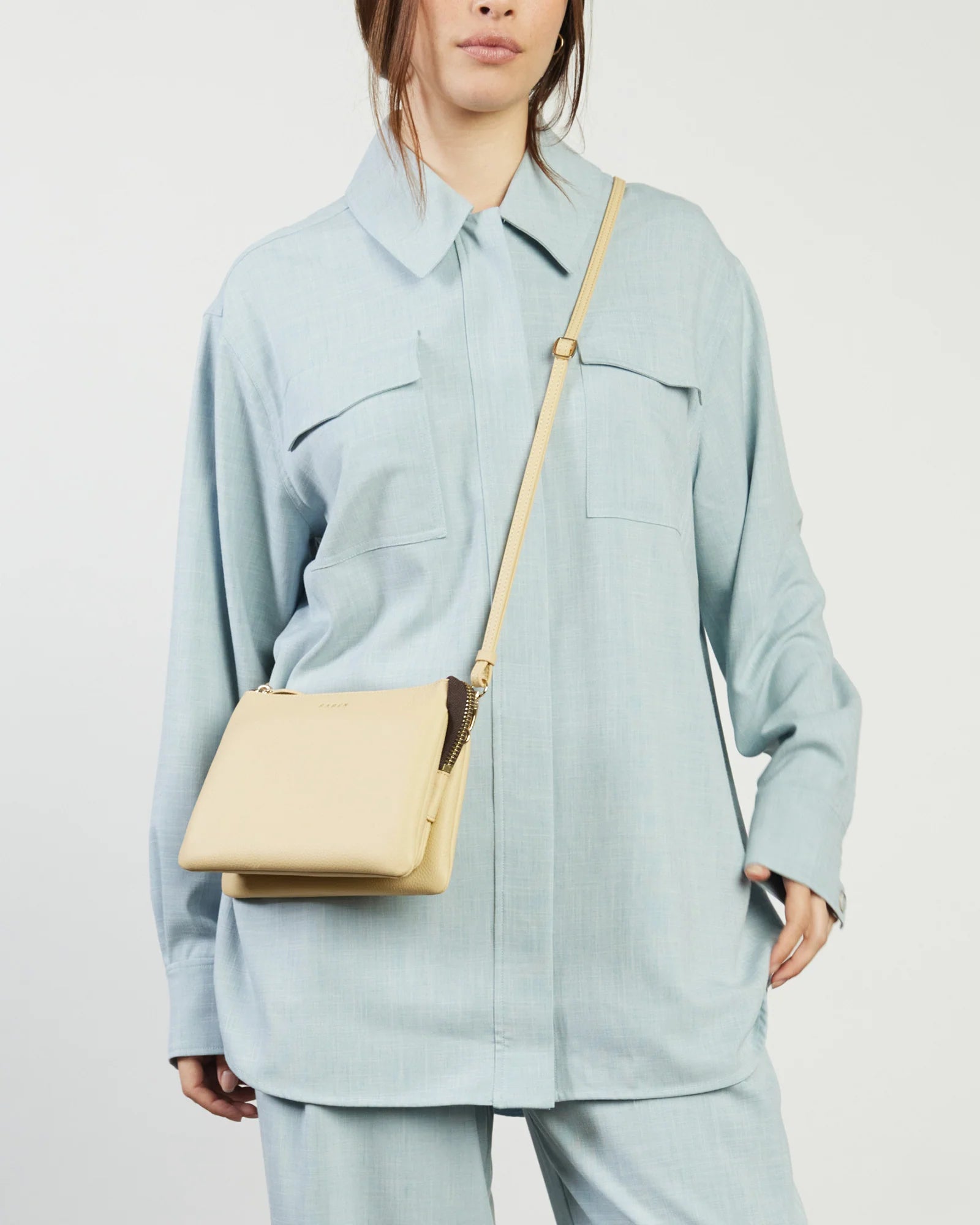 Saben Tilly's Big Sis Crossbody Raffia