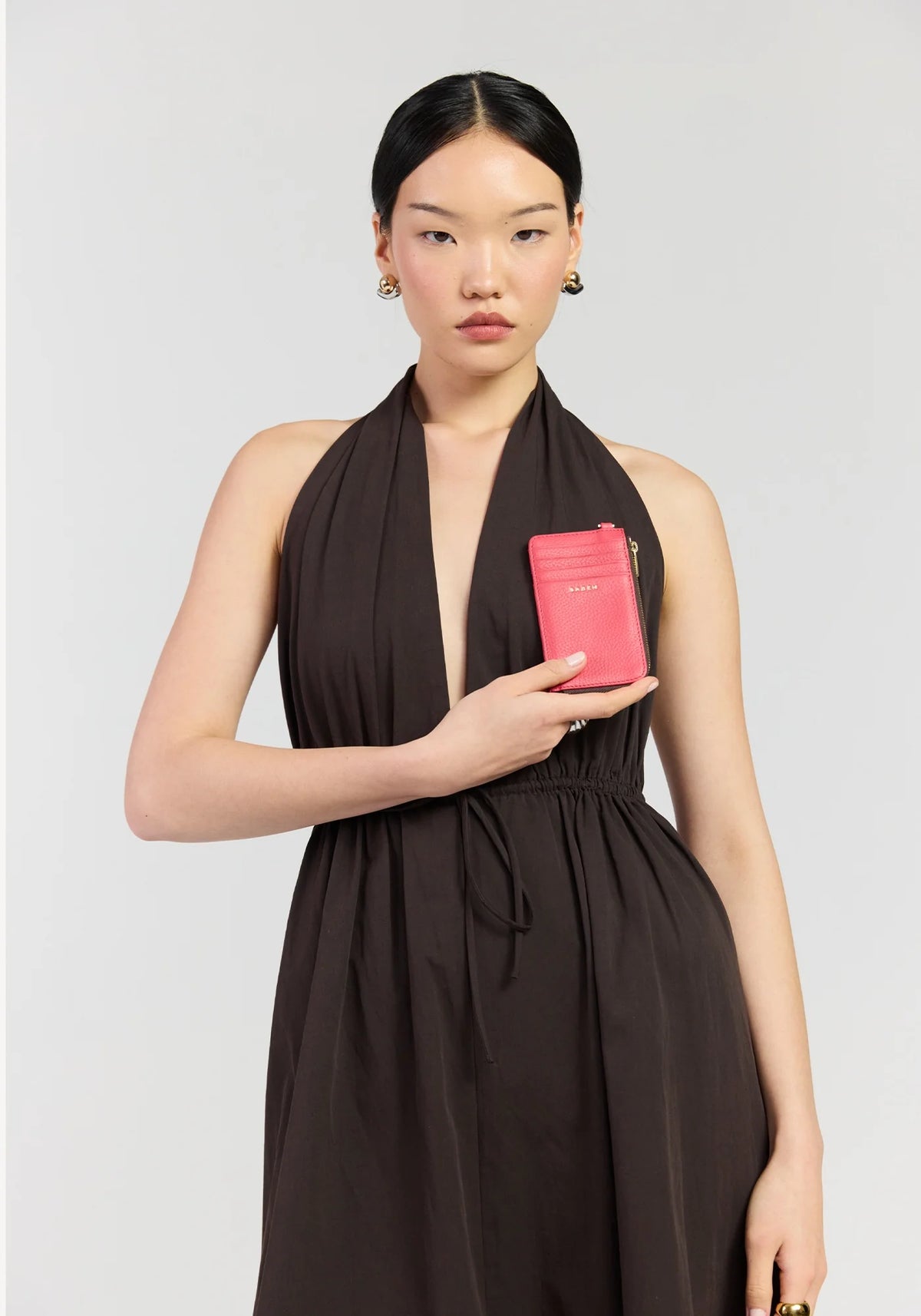 Saben Winona Card Holder Azalea