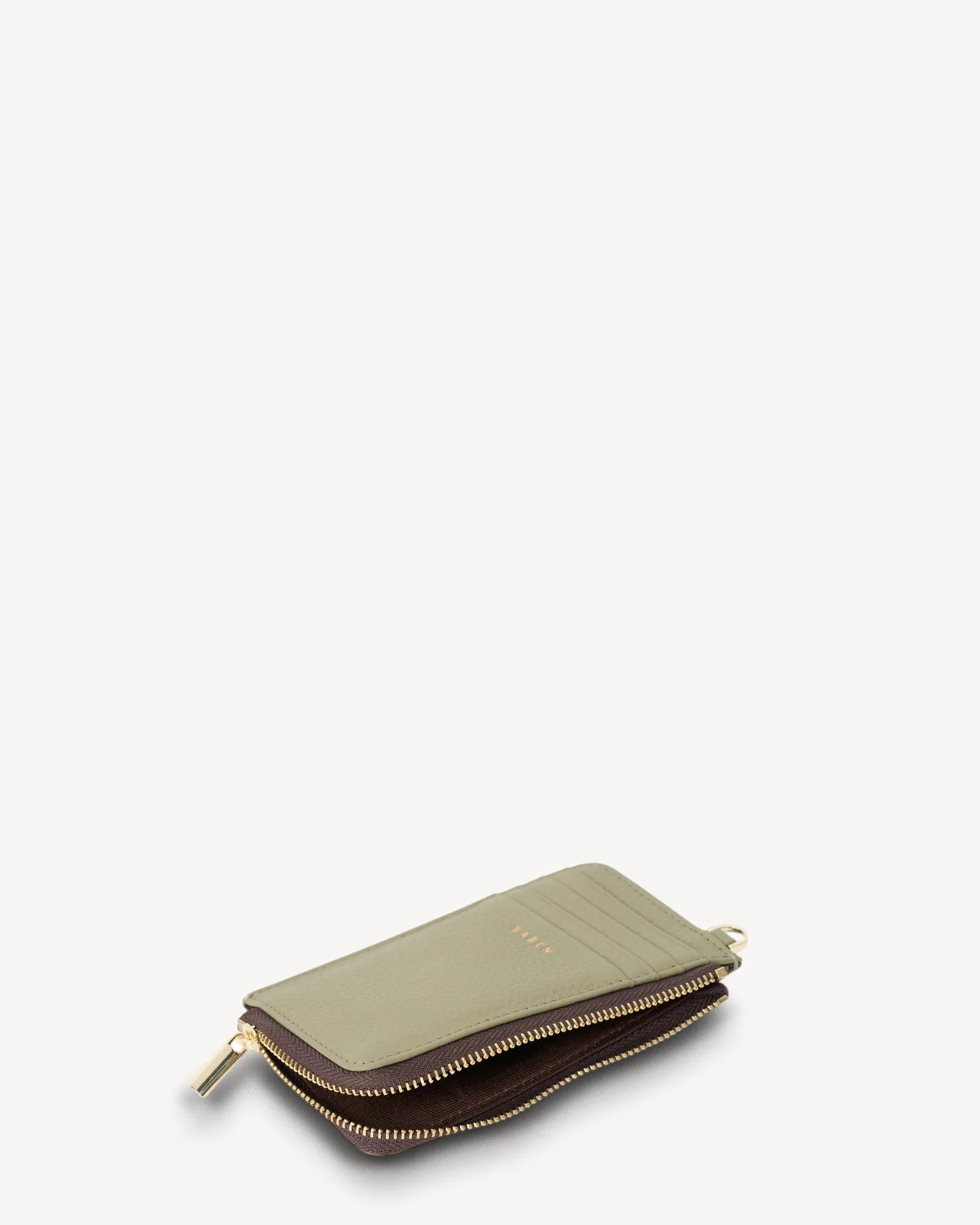 Saben Winona Card Holder Eucalyptus