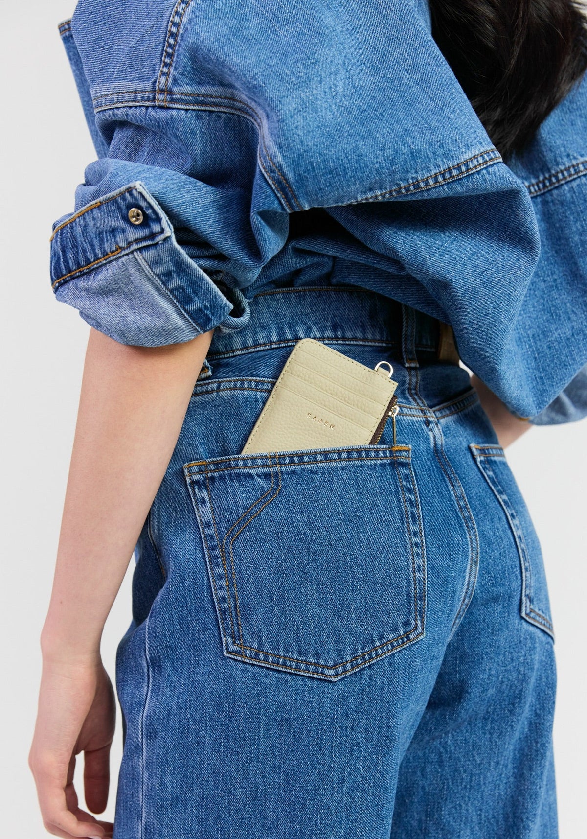 Saben Winona Card Holder Oyster