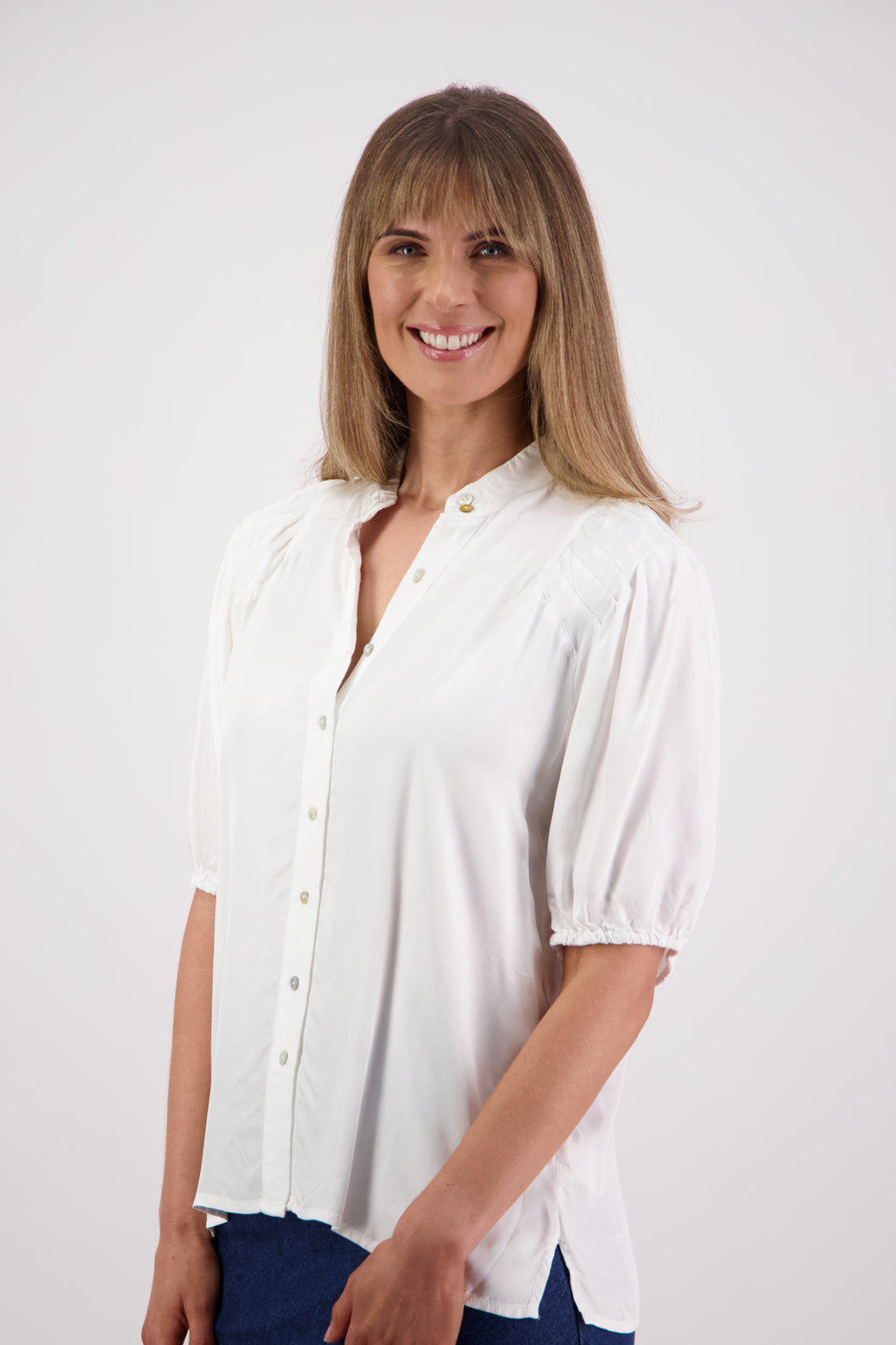 Briarwood Saffron Shirt / Ivory