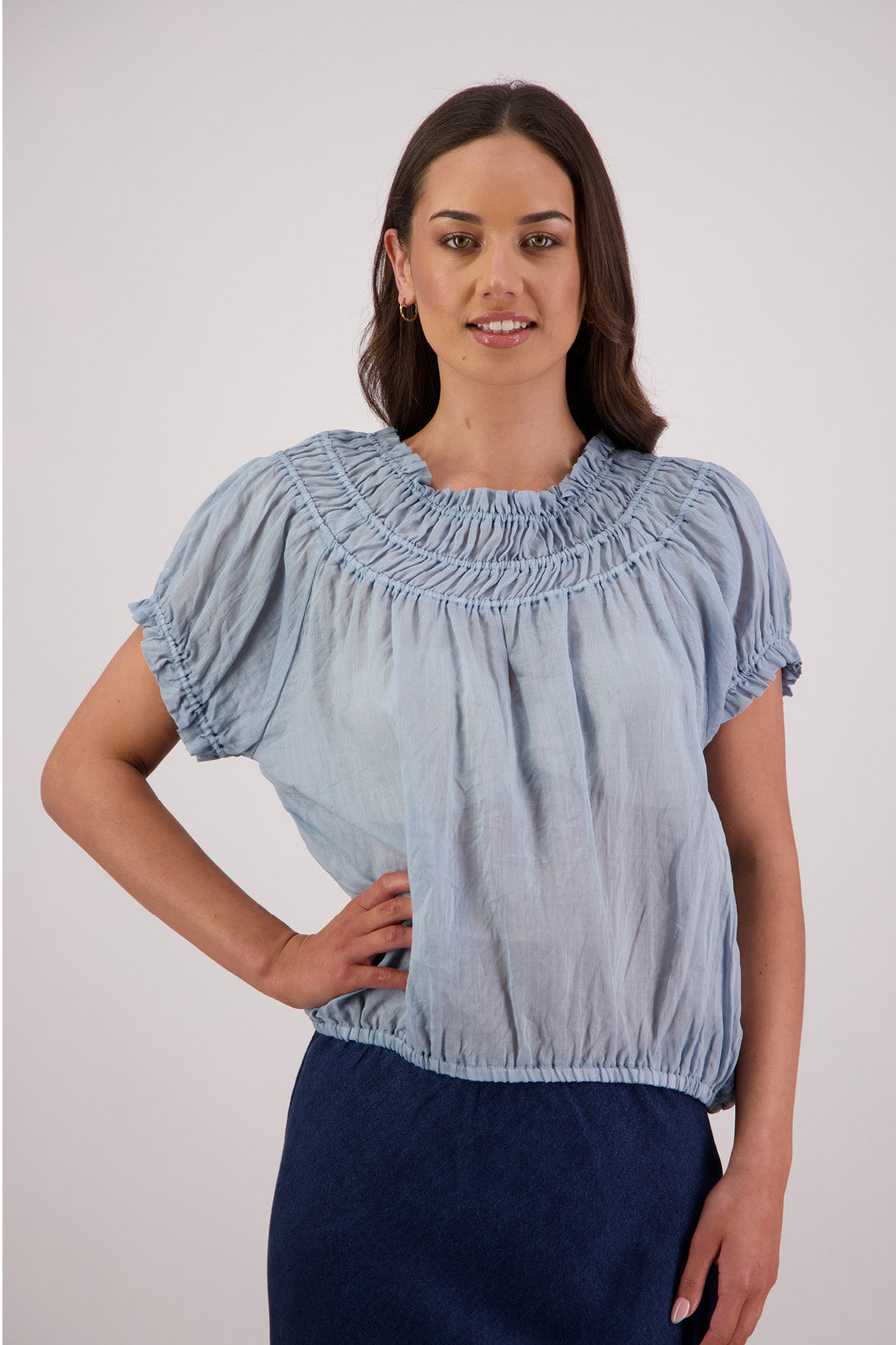 Briarwood Sal Top Cornflower