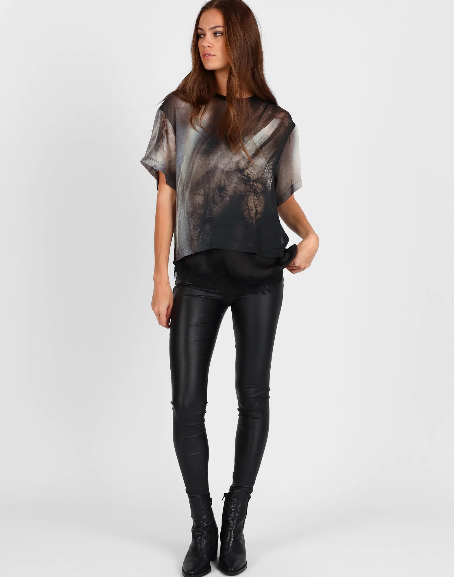 Storm Sandstone Print Tee