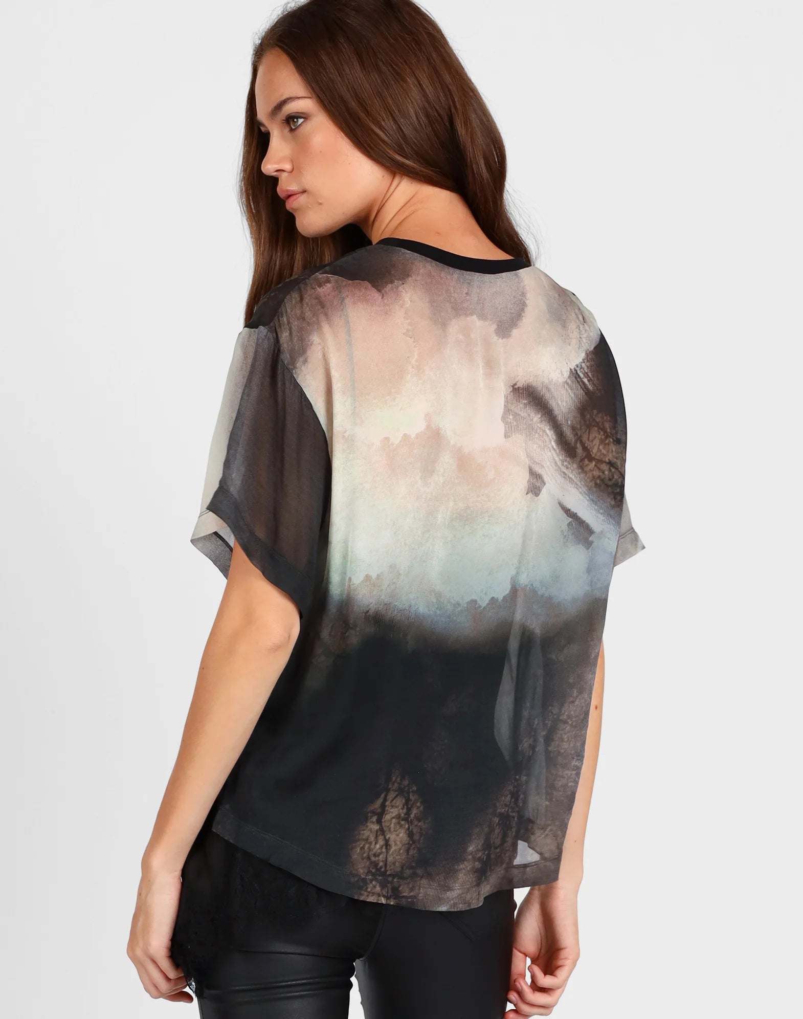 Storm Sandstone Print Tee
