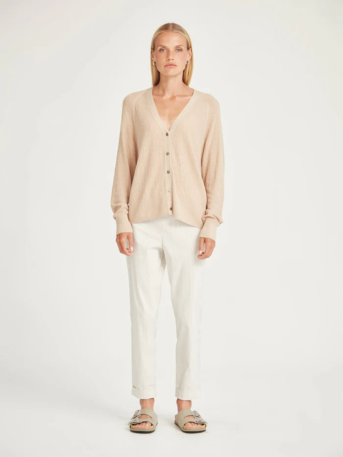 Sills Santorini Cuffed Hepburn Natural Stripe