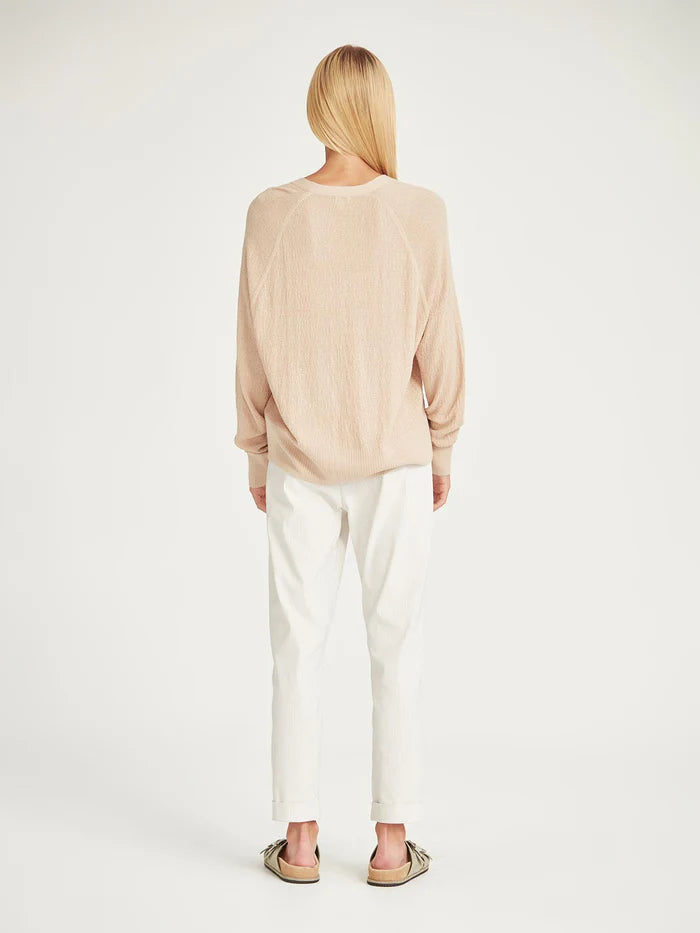 Sills Santorini Cuffed Hepburn Natural Stripe