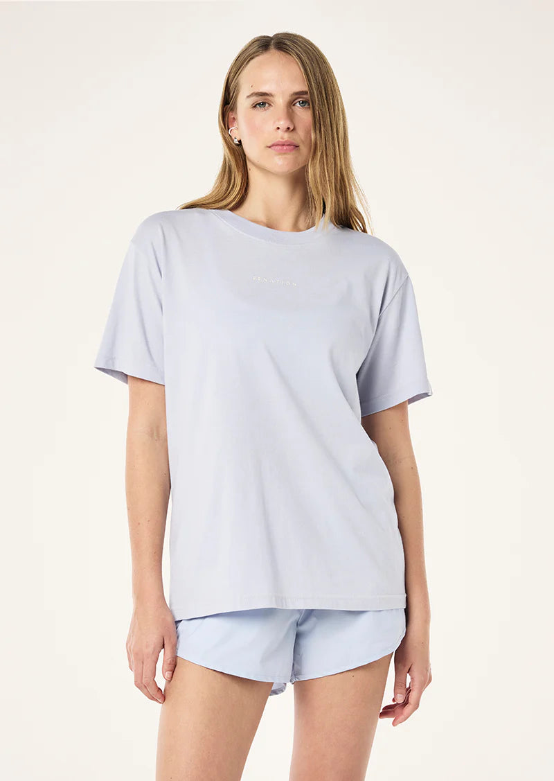 P.E Nation Shift Tee Heather Blue