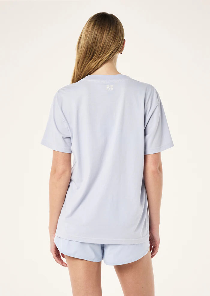 P.E Nation Shift Tee Heather Blue