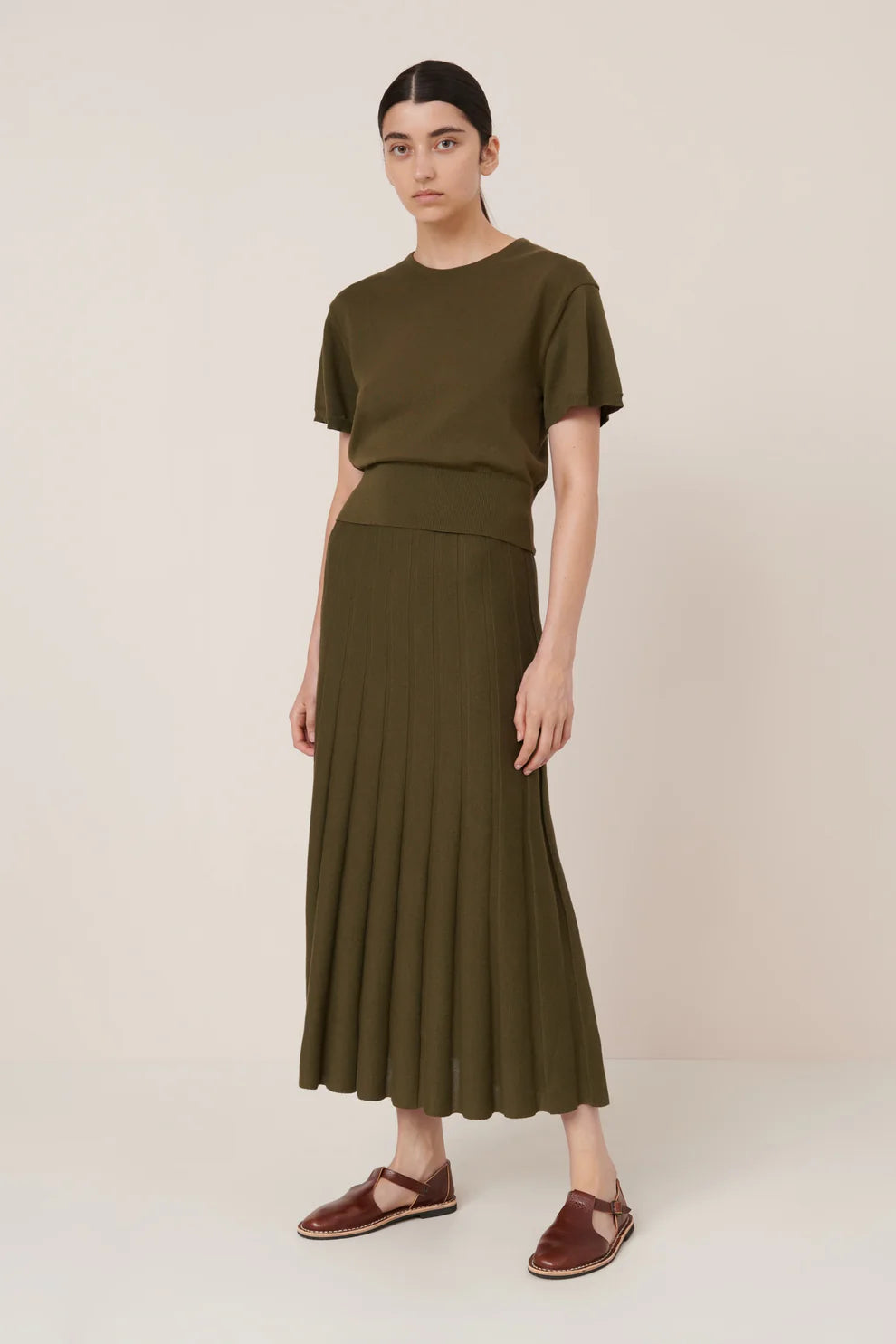 Kowtow Silhouette Top Ivy